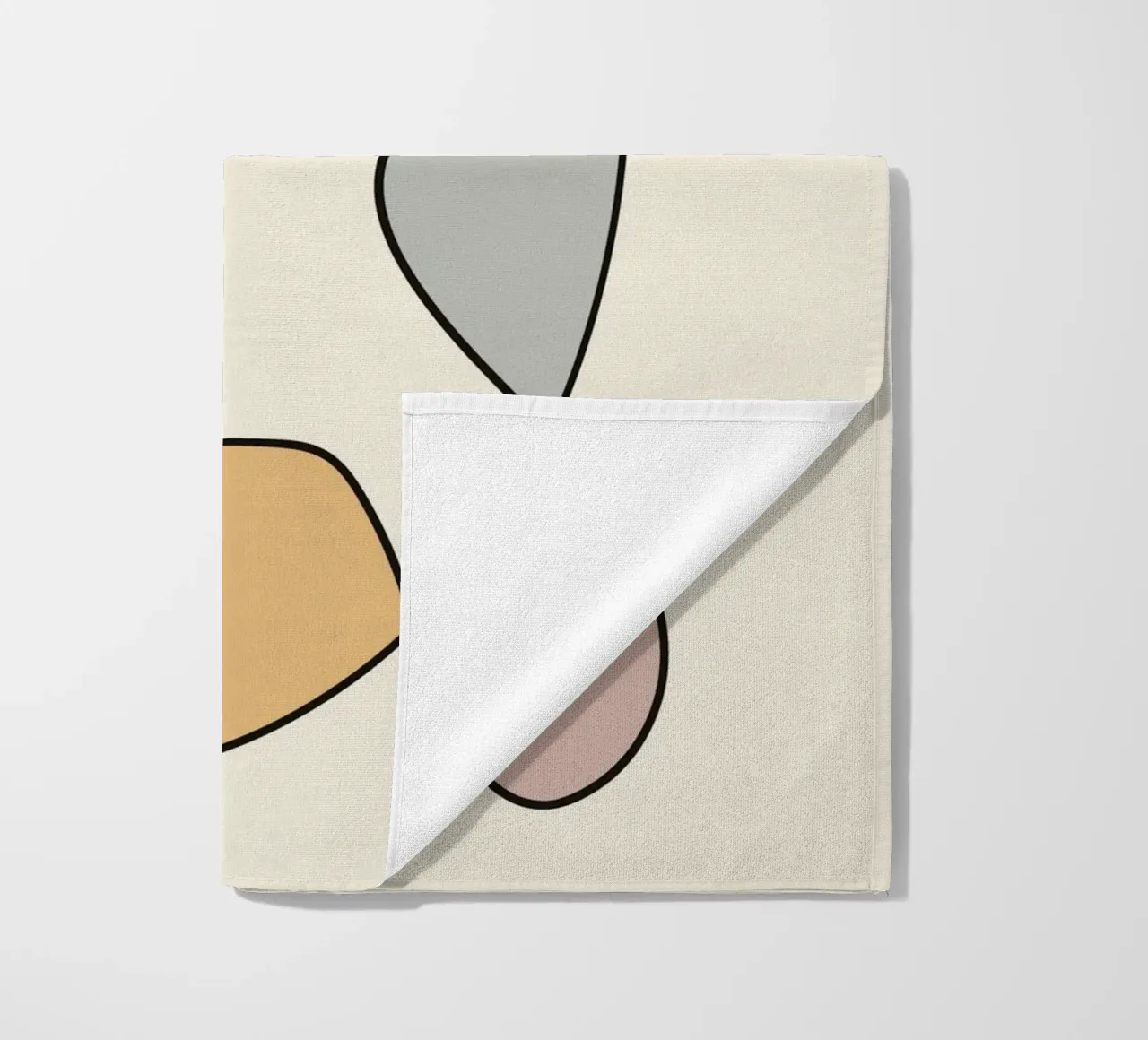 Minimal graceful line art abstract 02 telo mare da Little Dean