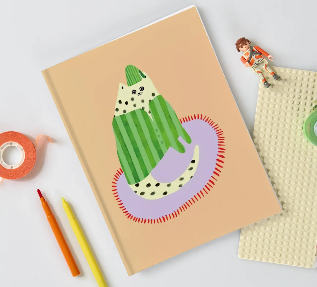 Cats Pyjamas notebook by Lora O'Callaghan