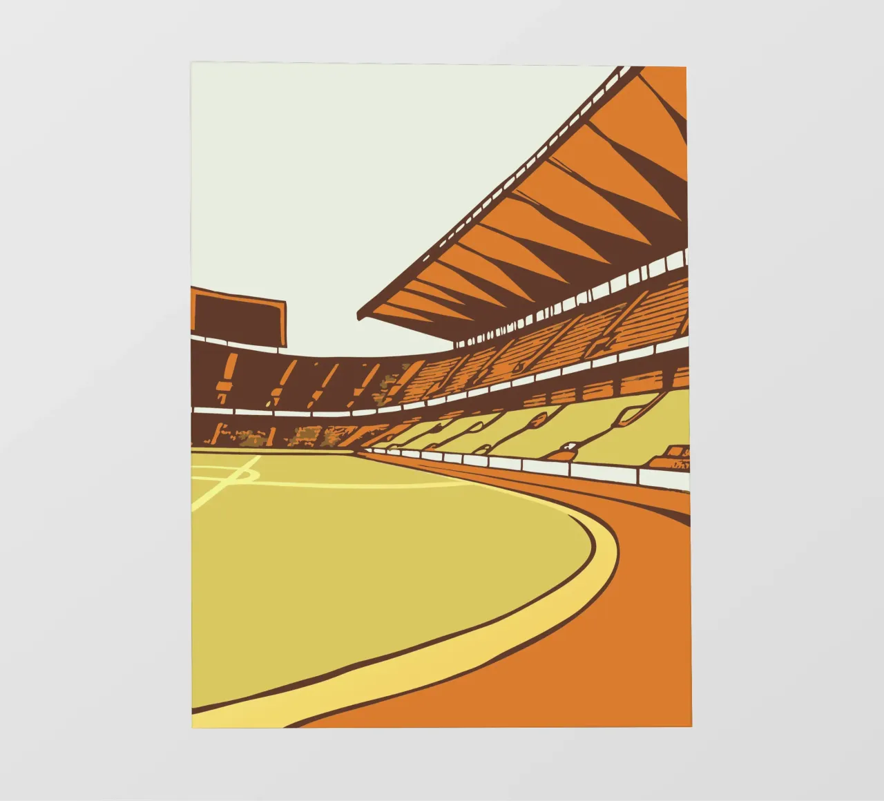 Stadio di calcio pellicola backlit da SPORTS ONLY
