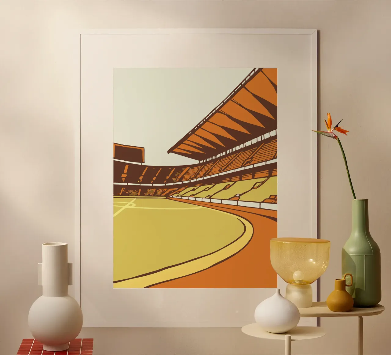 Stadio di calcio carta hahnemühle da SPORTS ONLY