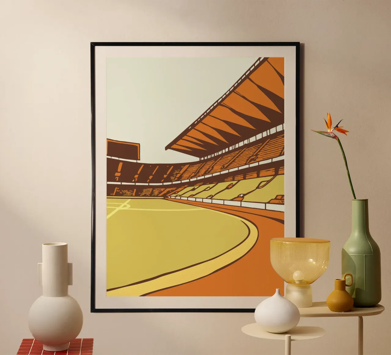 Stadio di calcio carta hahnemühle da SPORTS ONLY