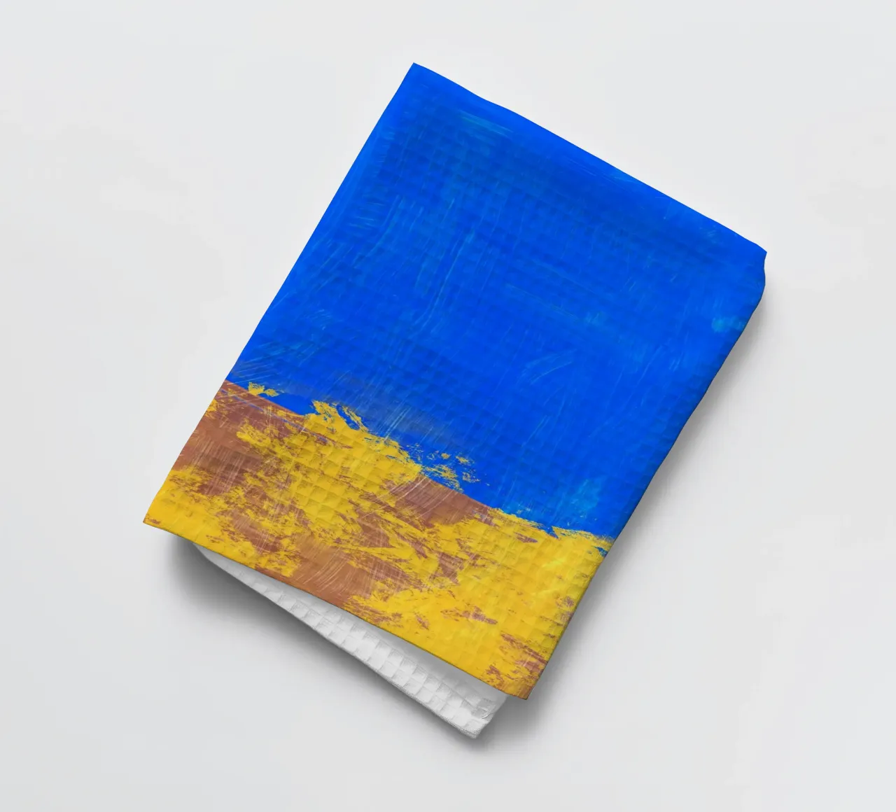 Lit de fleurs abstrait torchon de Little Dean
