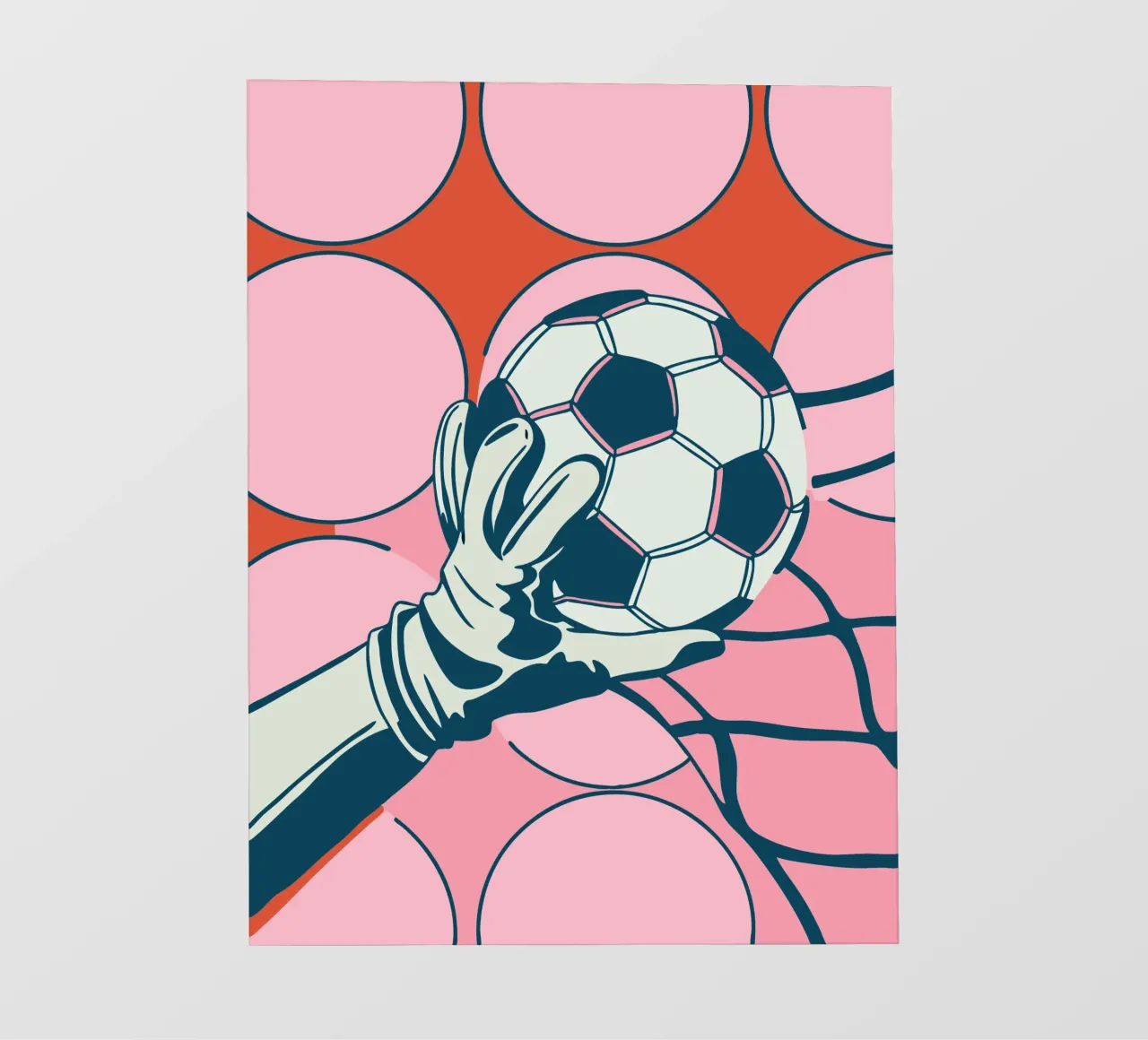 Mano del portiere telo in pvc da SPORTS ONLY