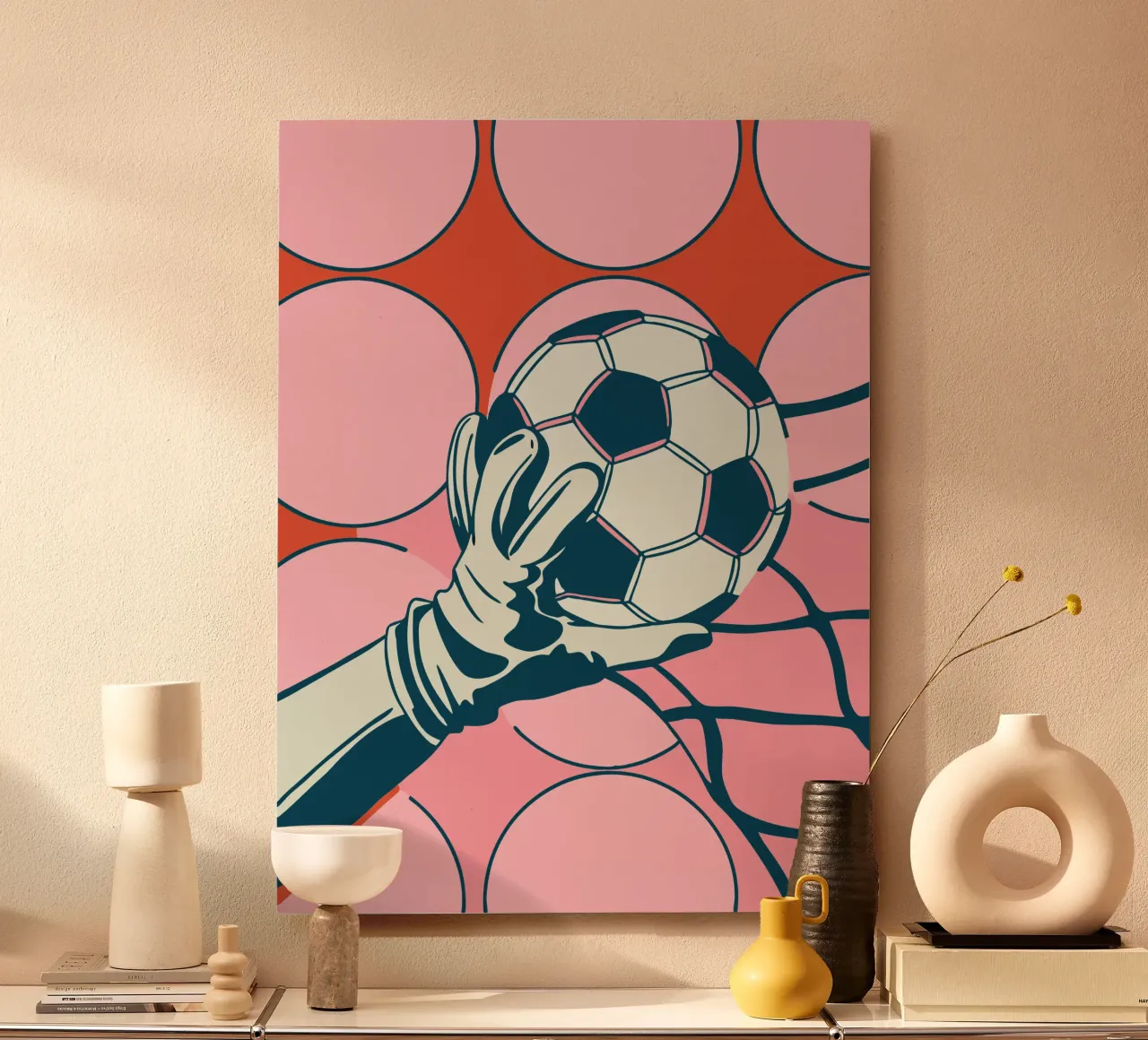 Mano del portiere alluminio dibond da SPORTS ONLY