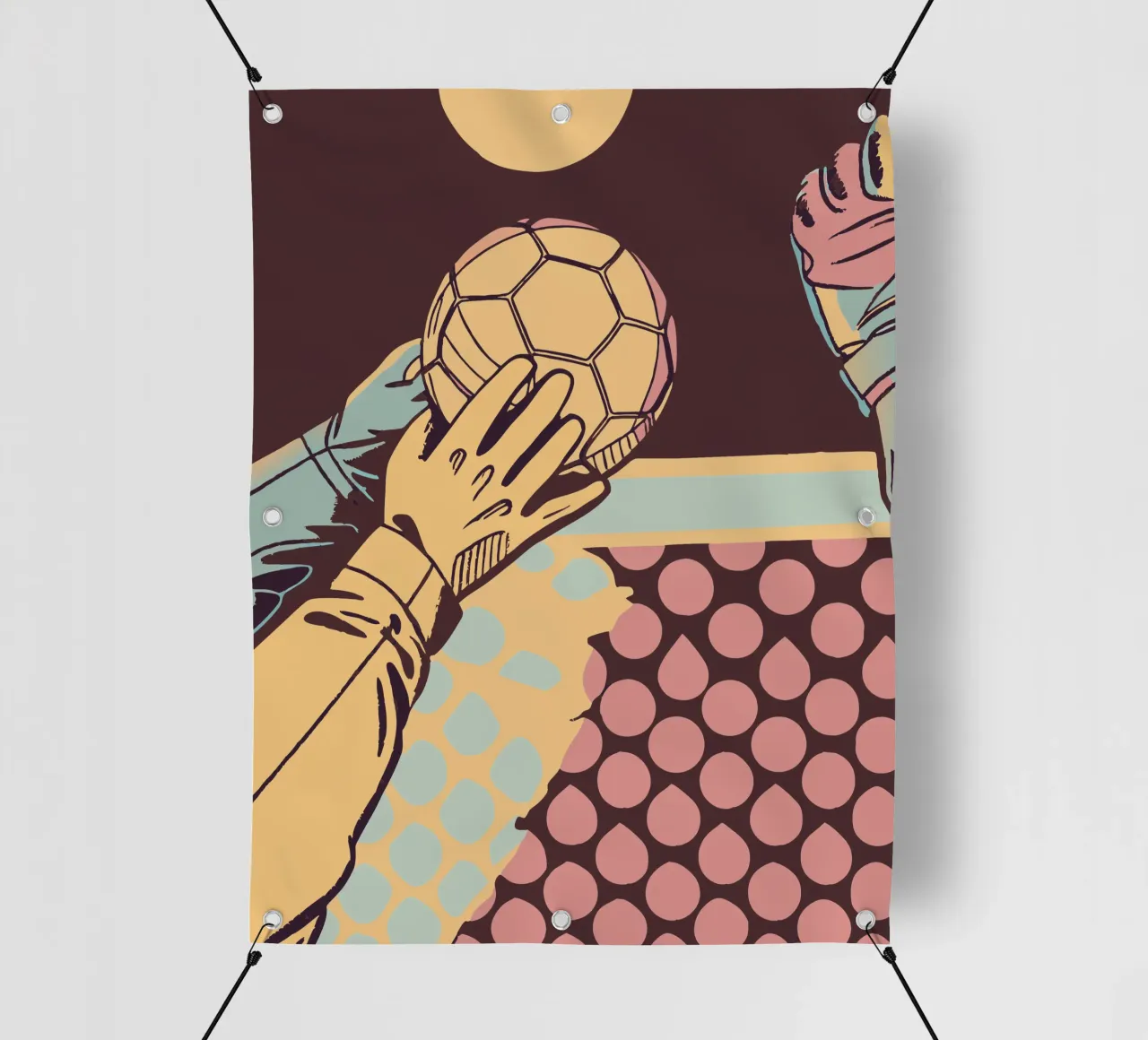 Mano del portiere telo in pvc da SPORTS ONLY