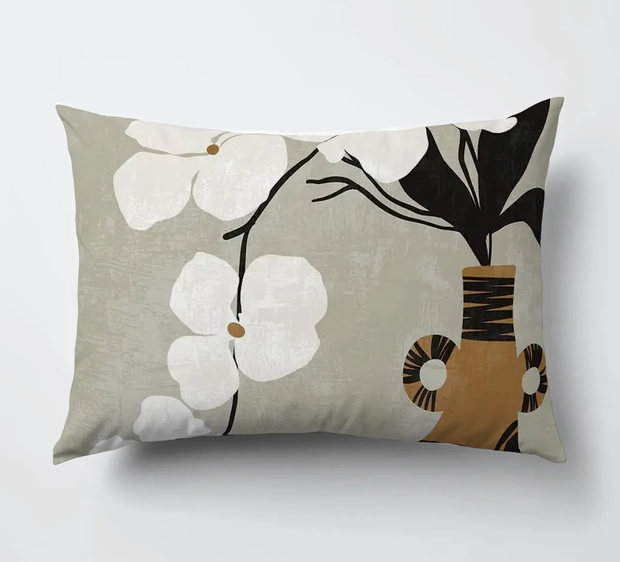 boho you cuscino da Abstract Botanical Art