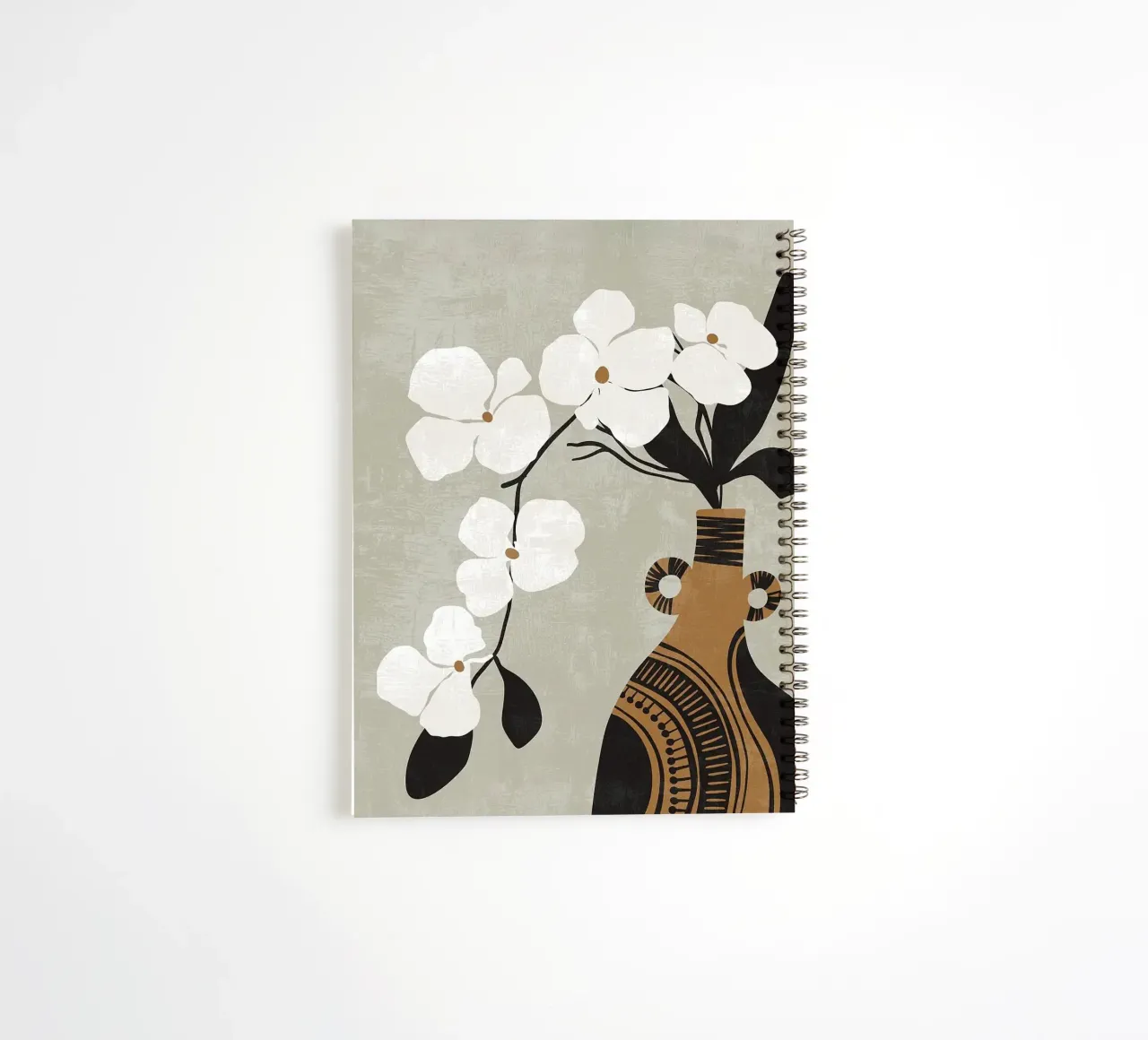 boho you spiral notebook by Abstract Botanical Art