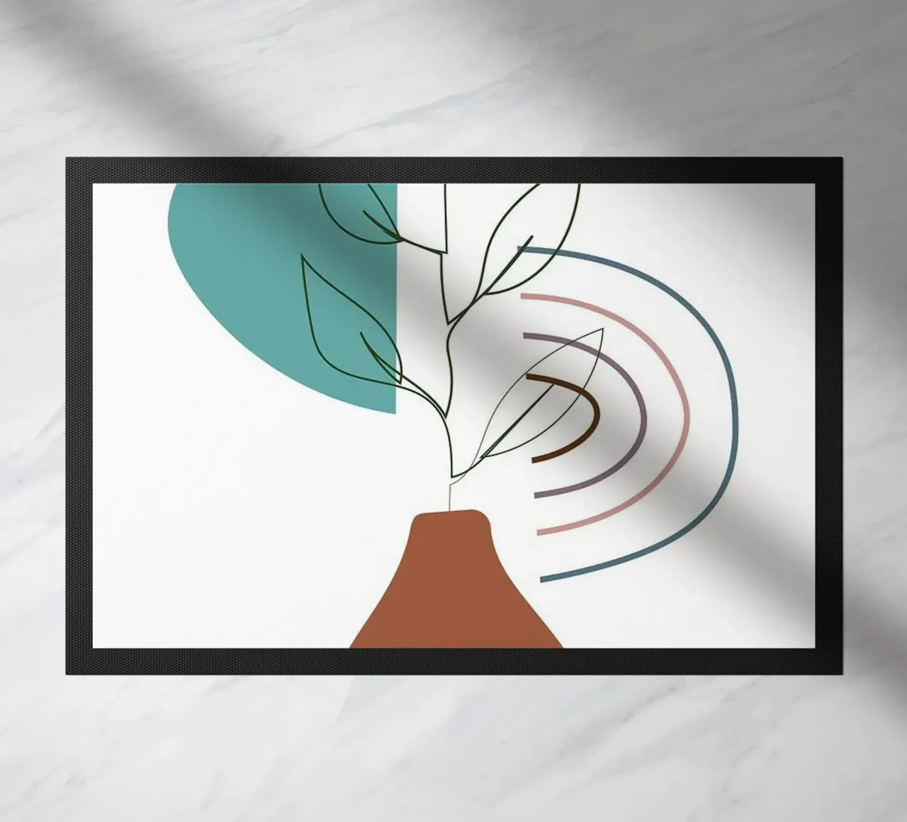 vaso zerbino da Abstract Botanical Art