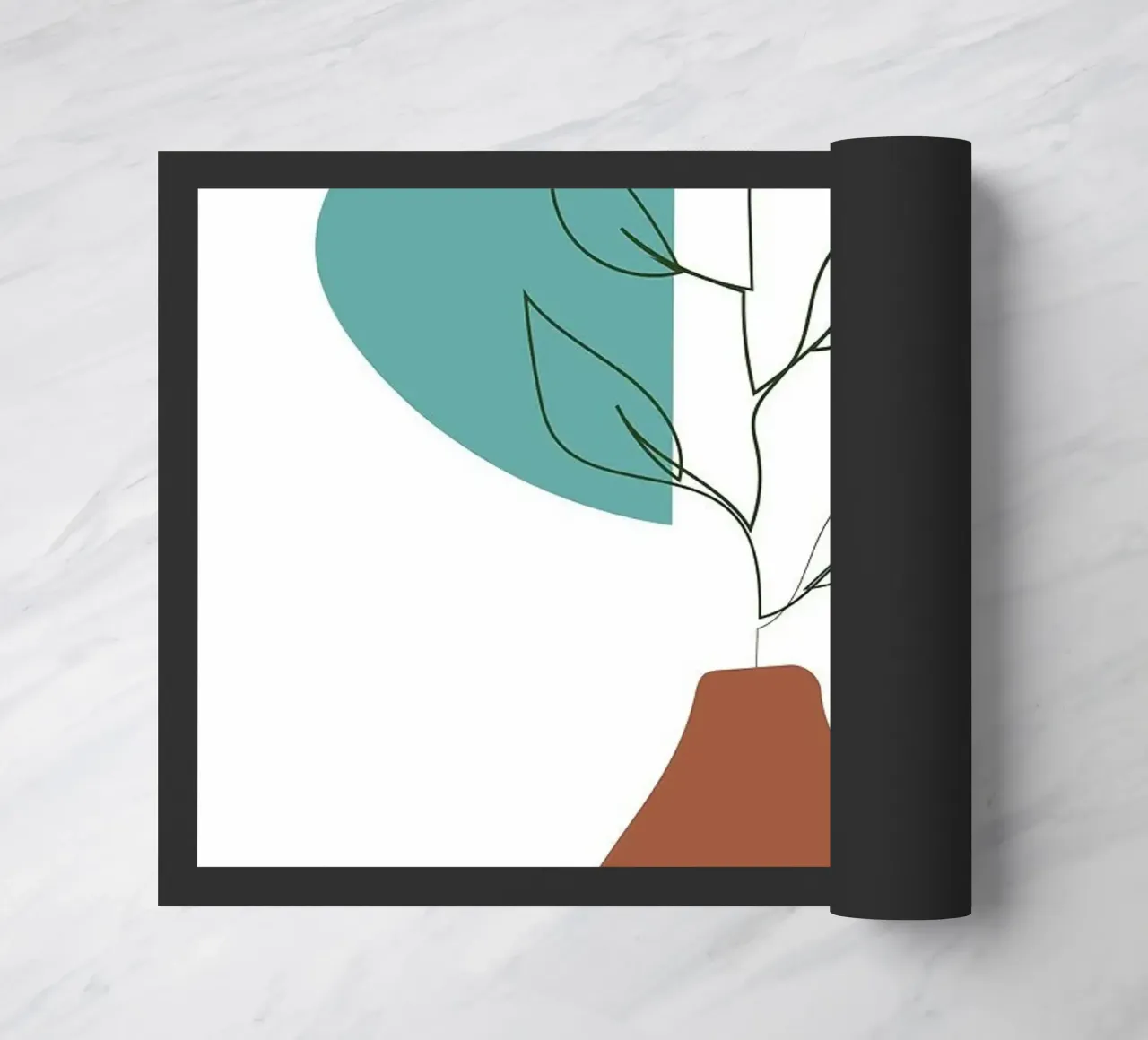 vaso zerbino da Abstract Botanical Art