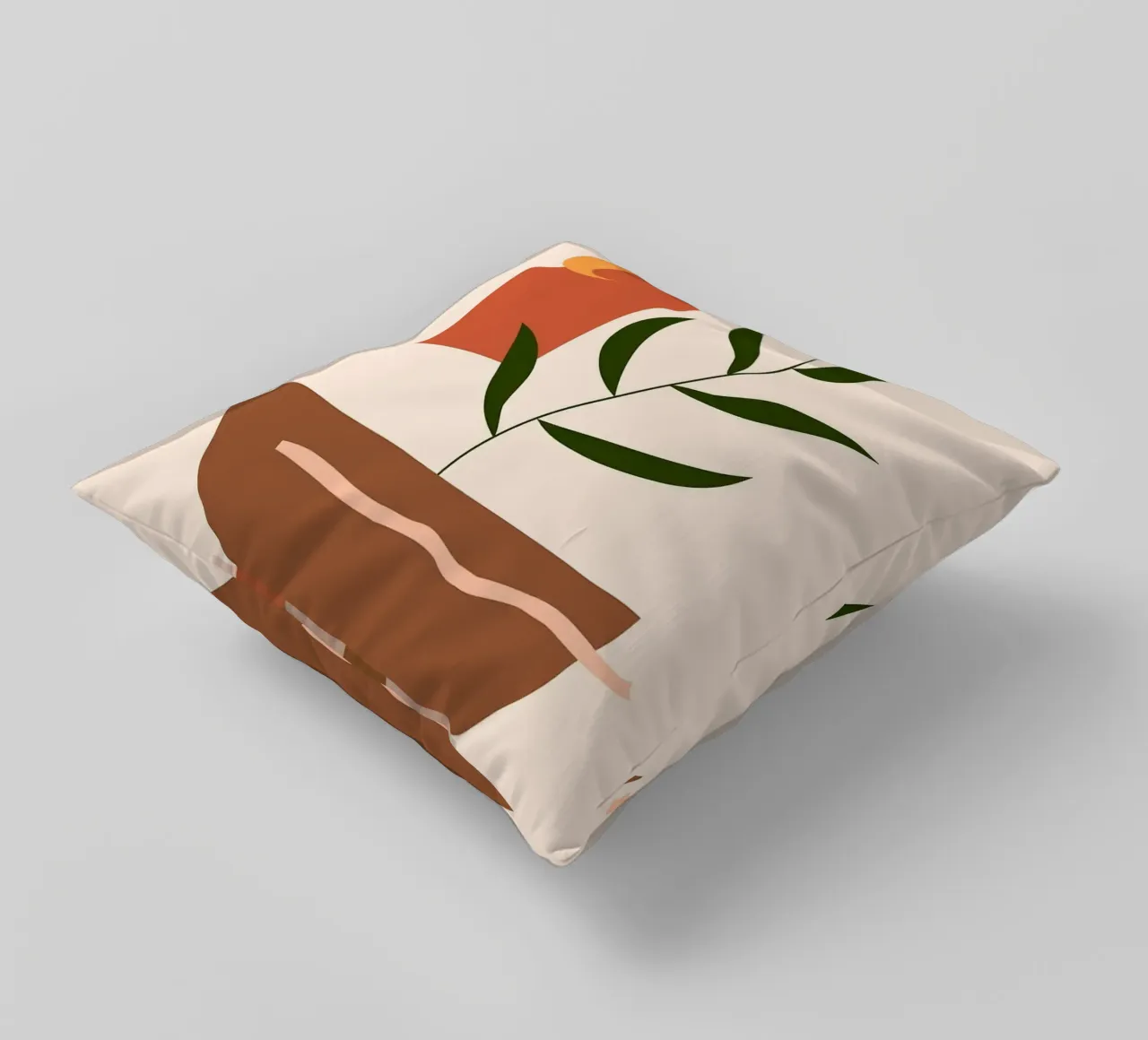 boho you cuscino da Abstract Botanical Art
