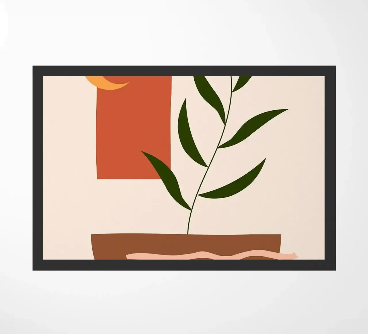 boho you zerbino da Abstract Botanical Art