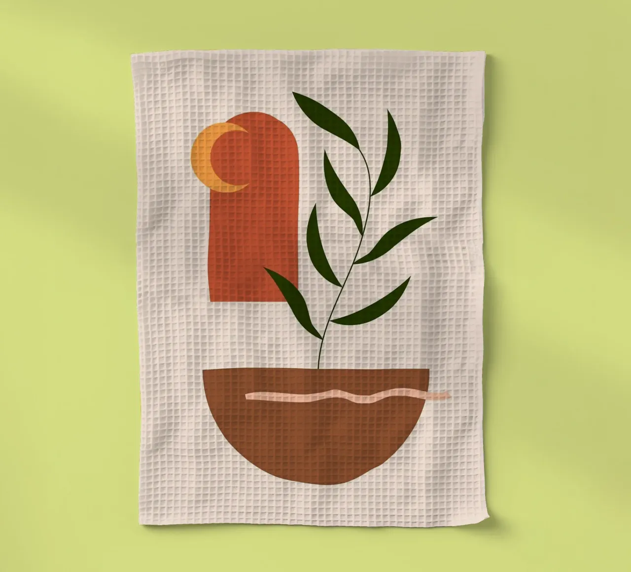 boho you canovaccio da cucina da Abstract Botanical Art