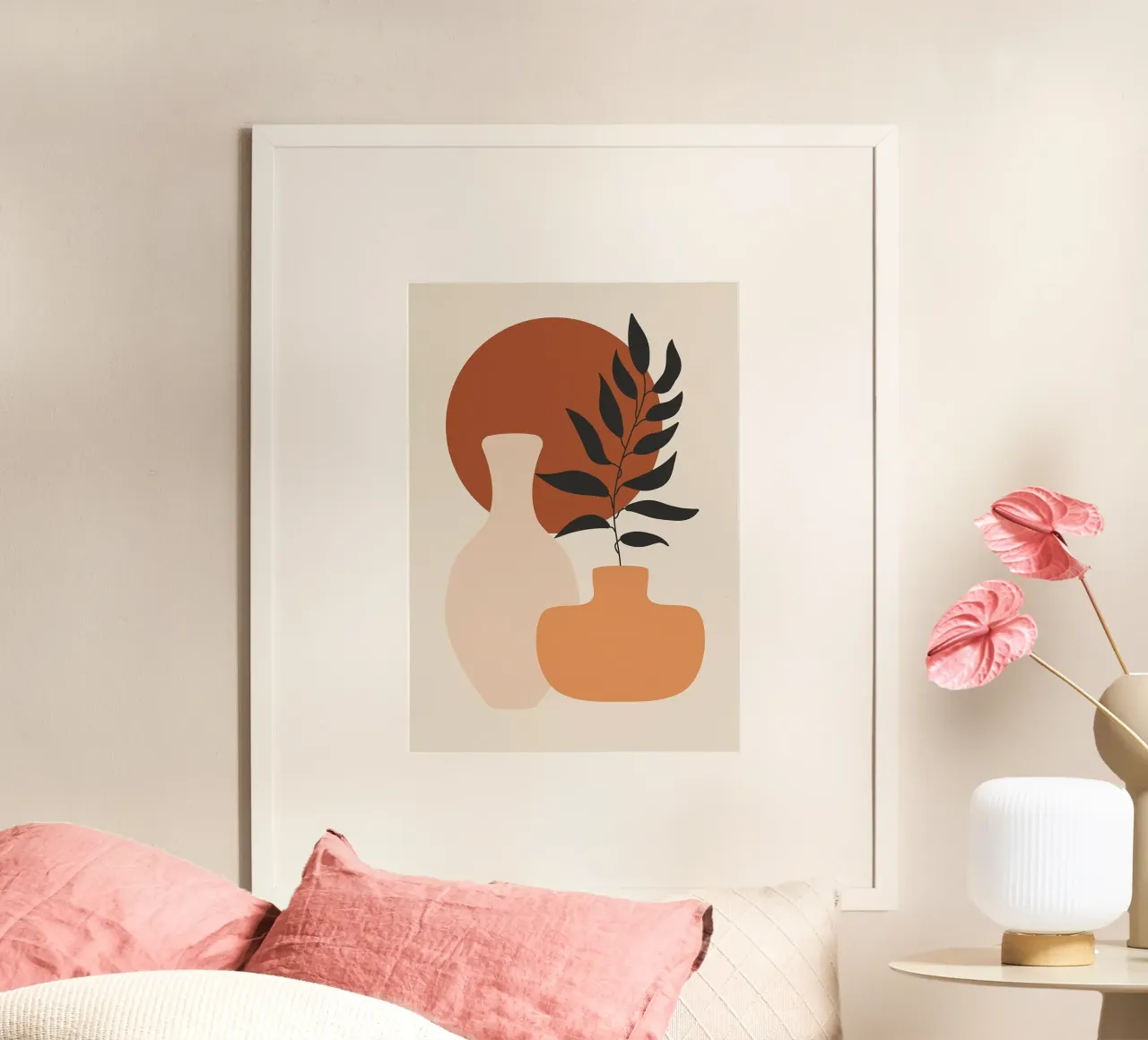 vaso poster da Abstract Botanical Art