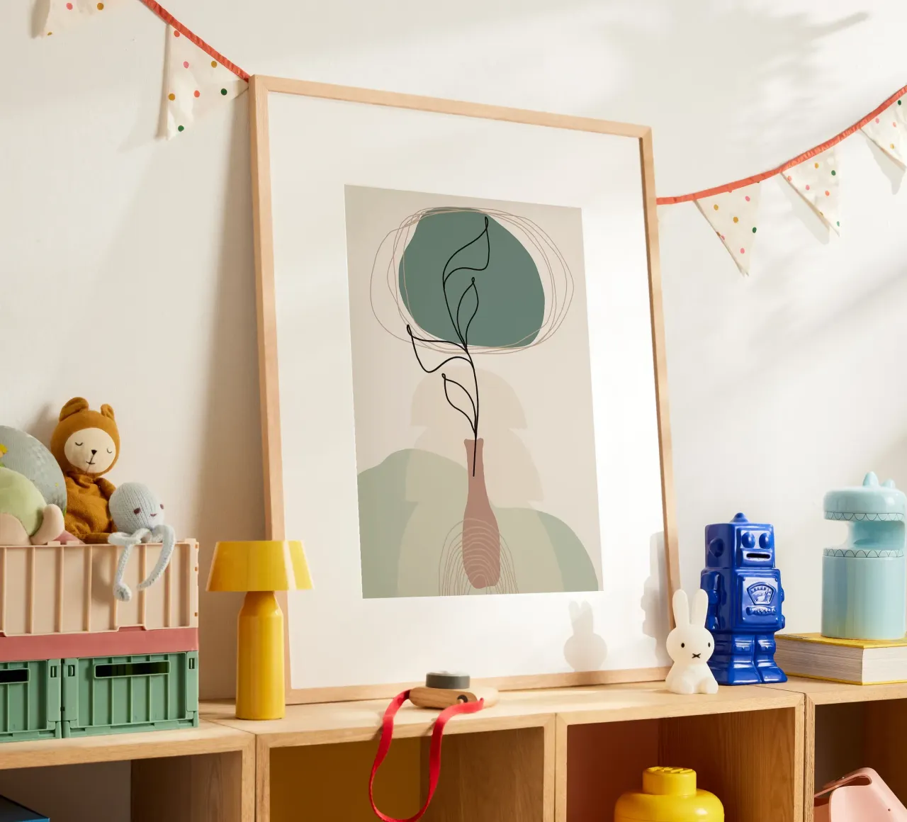 vaso poster da Abstract Botanical Art