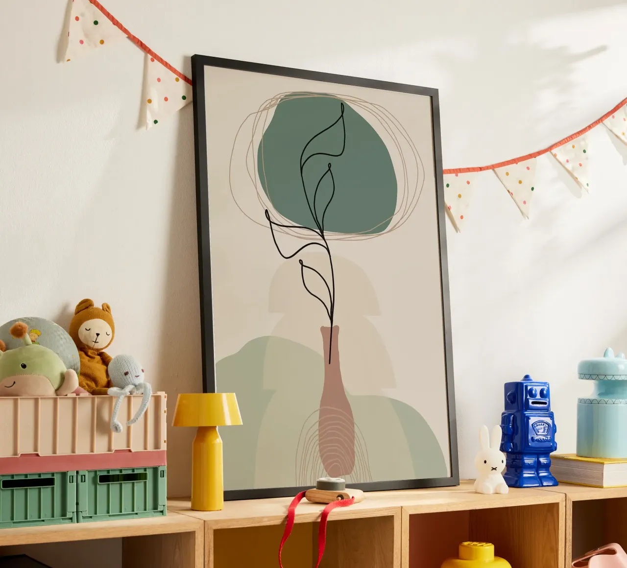 vaso poster da Abstract Botanical Art