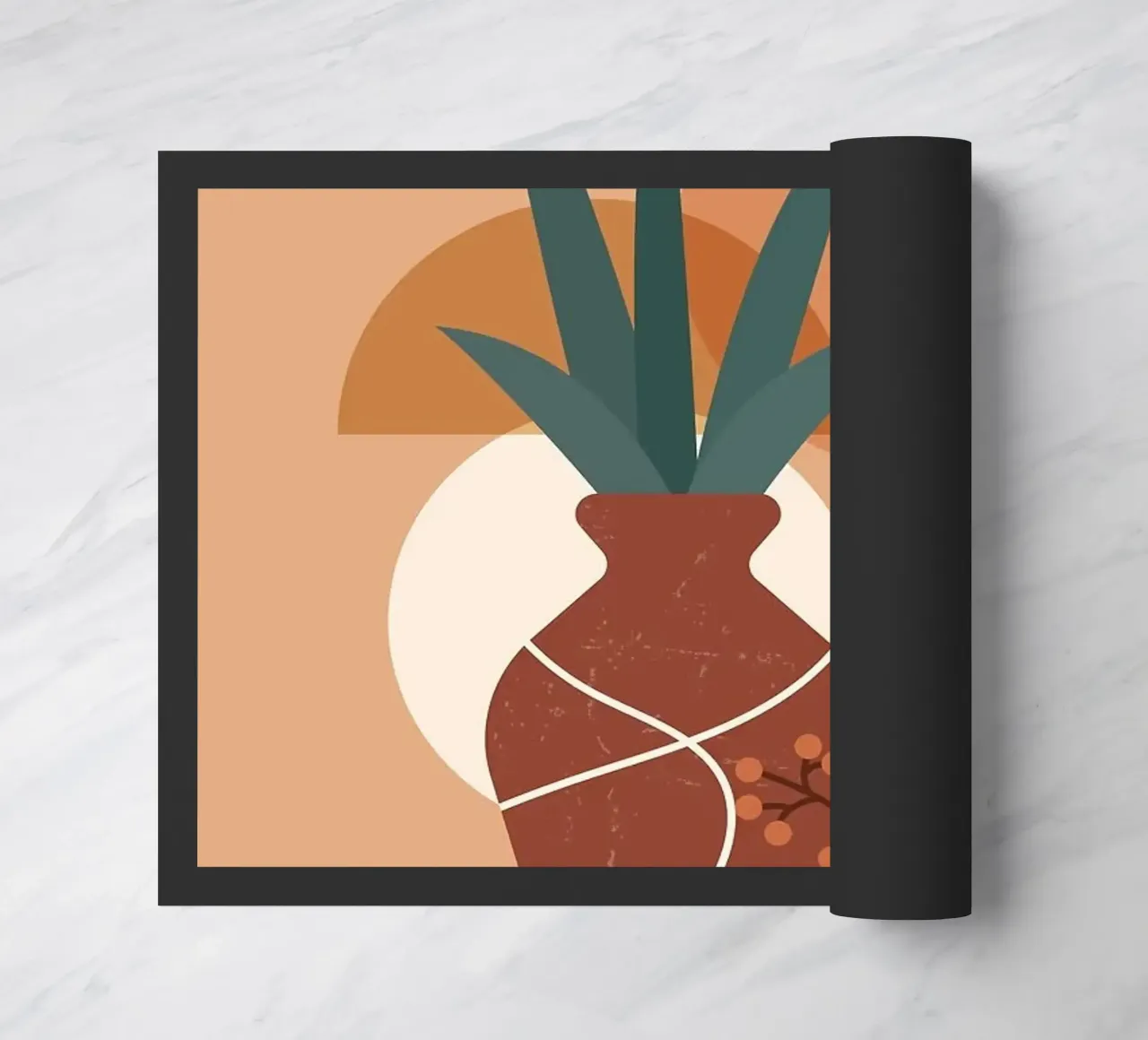 vaso zerbino da Abstract Botanical Art