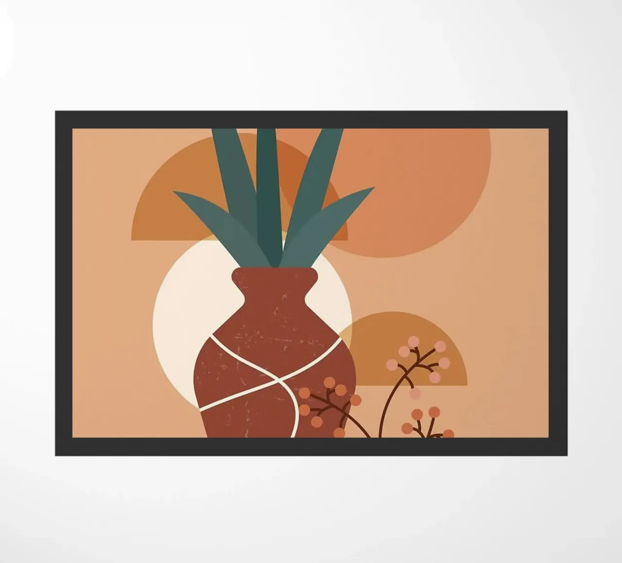 vaso zerbino da Abstract Botanical Art