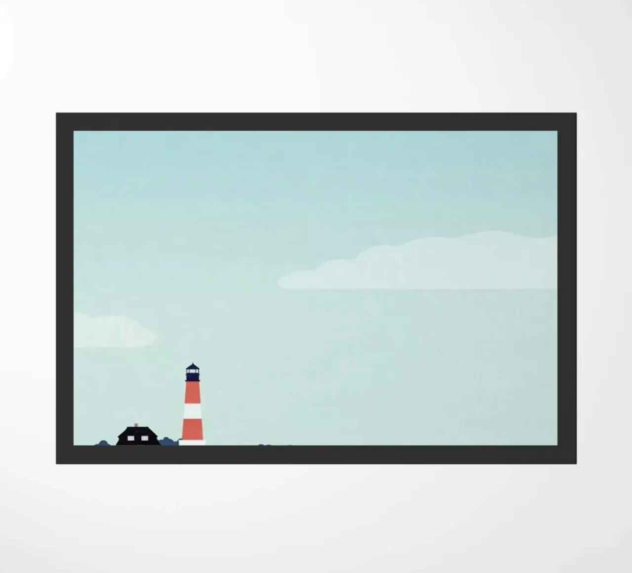 Sylt Fußmatte von Katinka Reinke