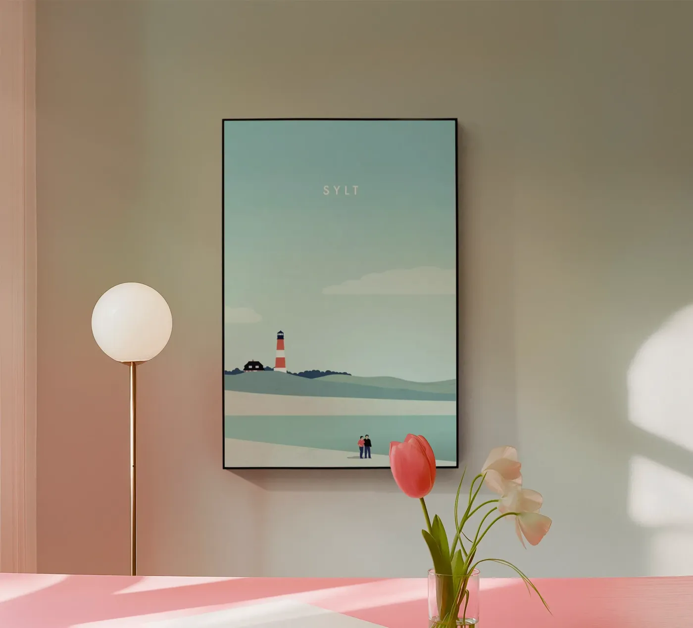 Sylt acryl van Katinka Reinke