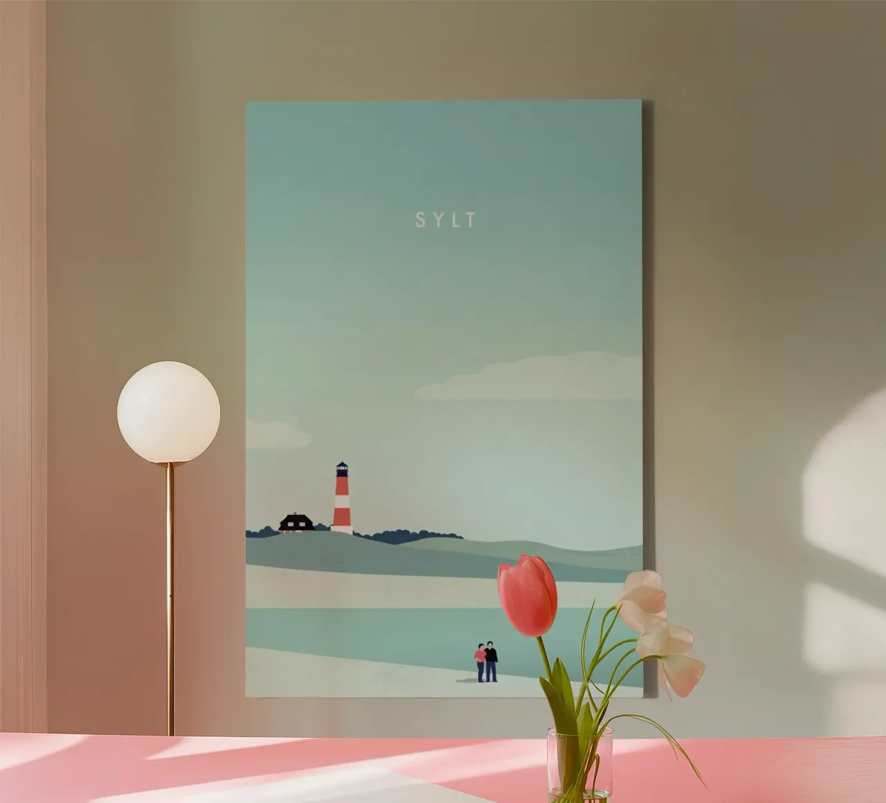 Sylt canvas by Katinka Reinke