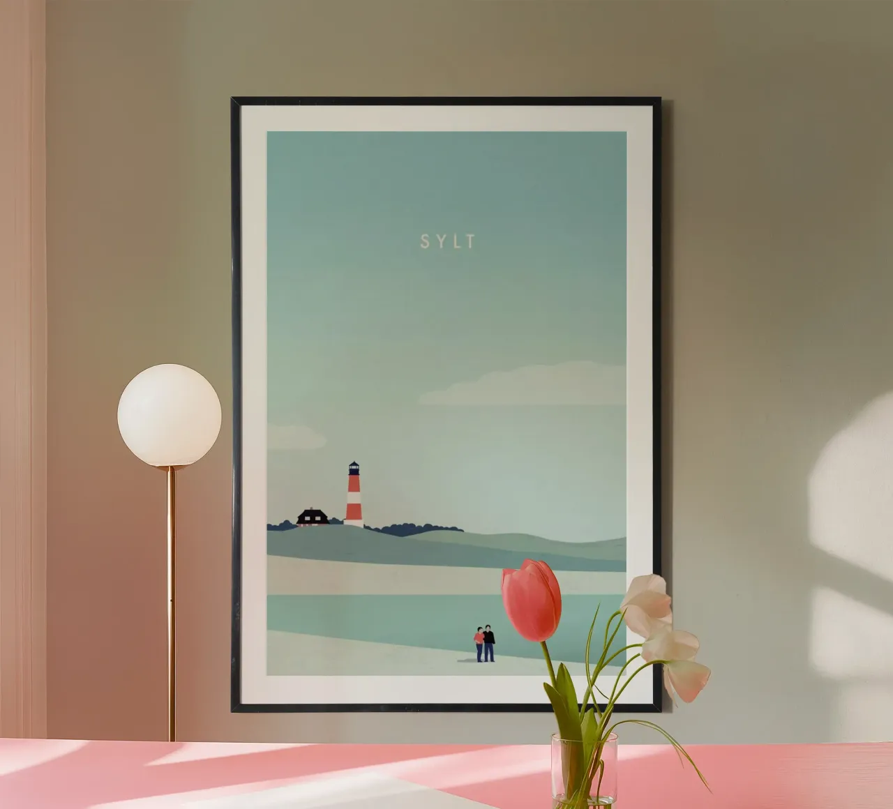 Sylt poster by Katinka Reinke