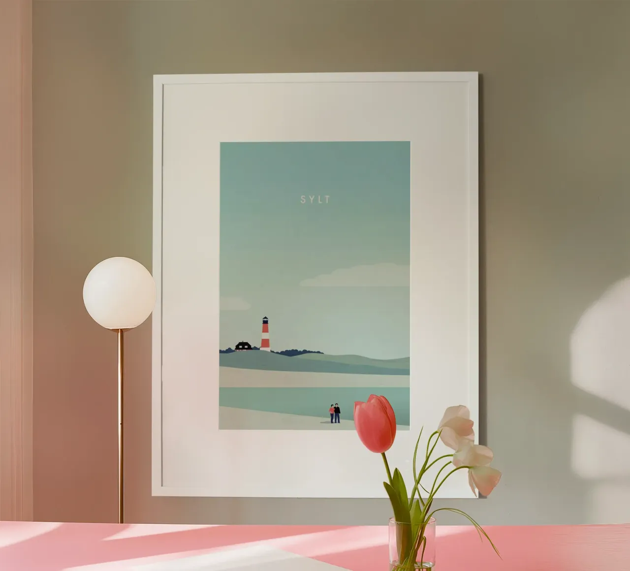 Sylt poster by Katinka Reinke