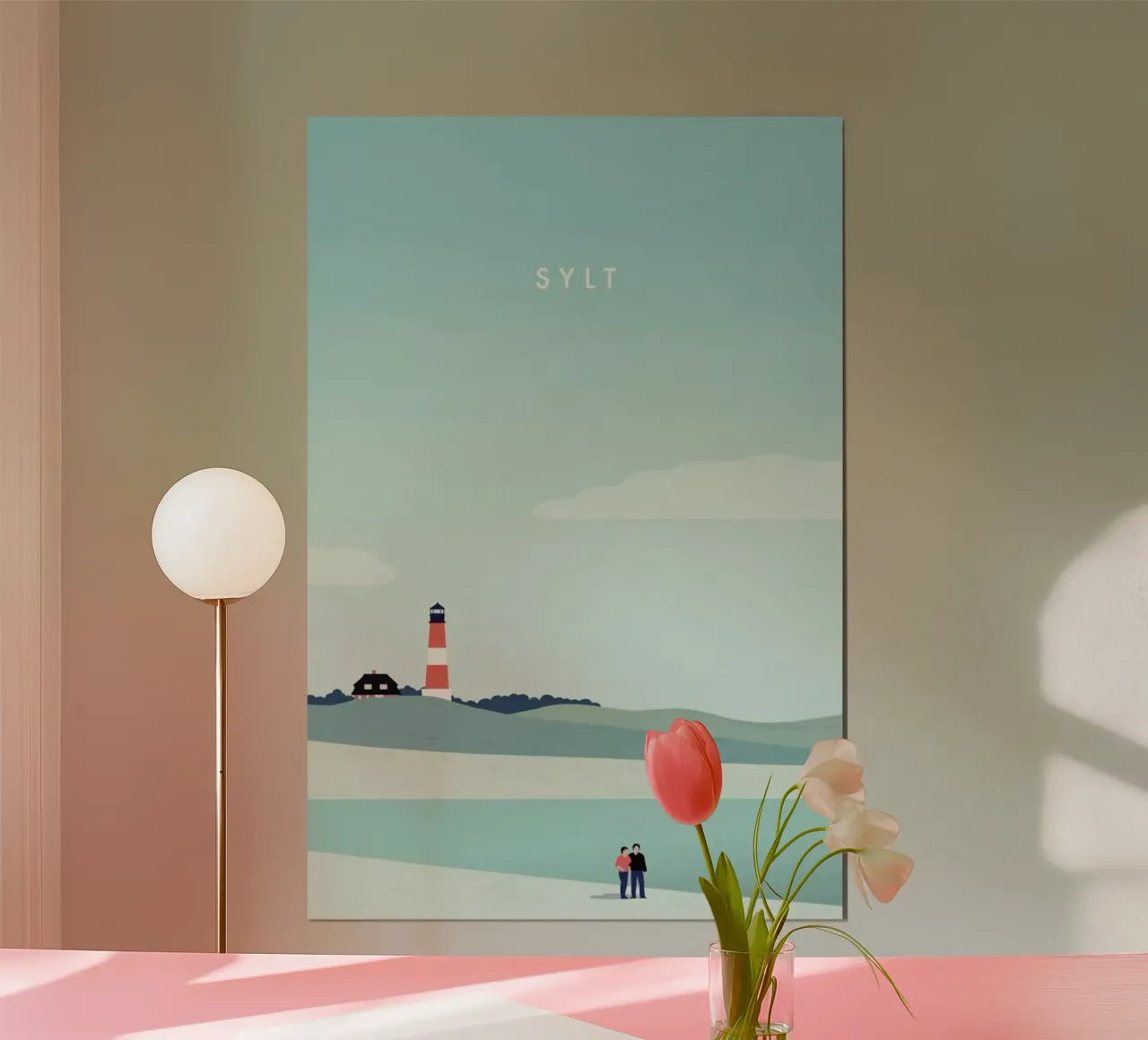 Sylt poster by Katinka Reinke
