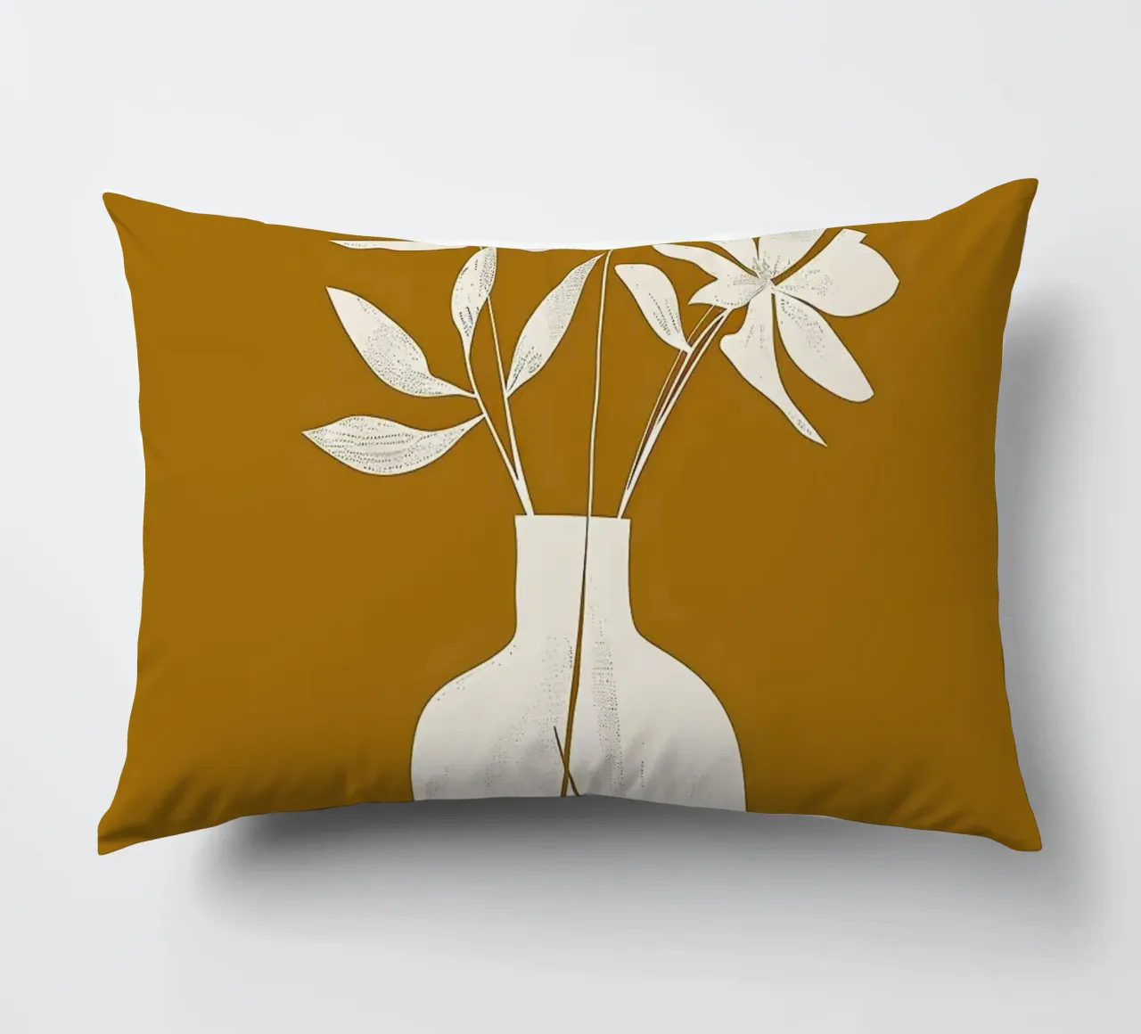 vaso cuscino da Abstract Botanical Art