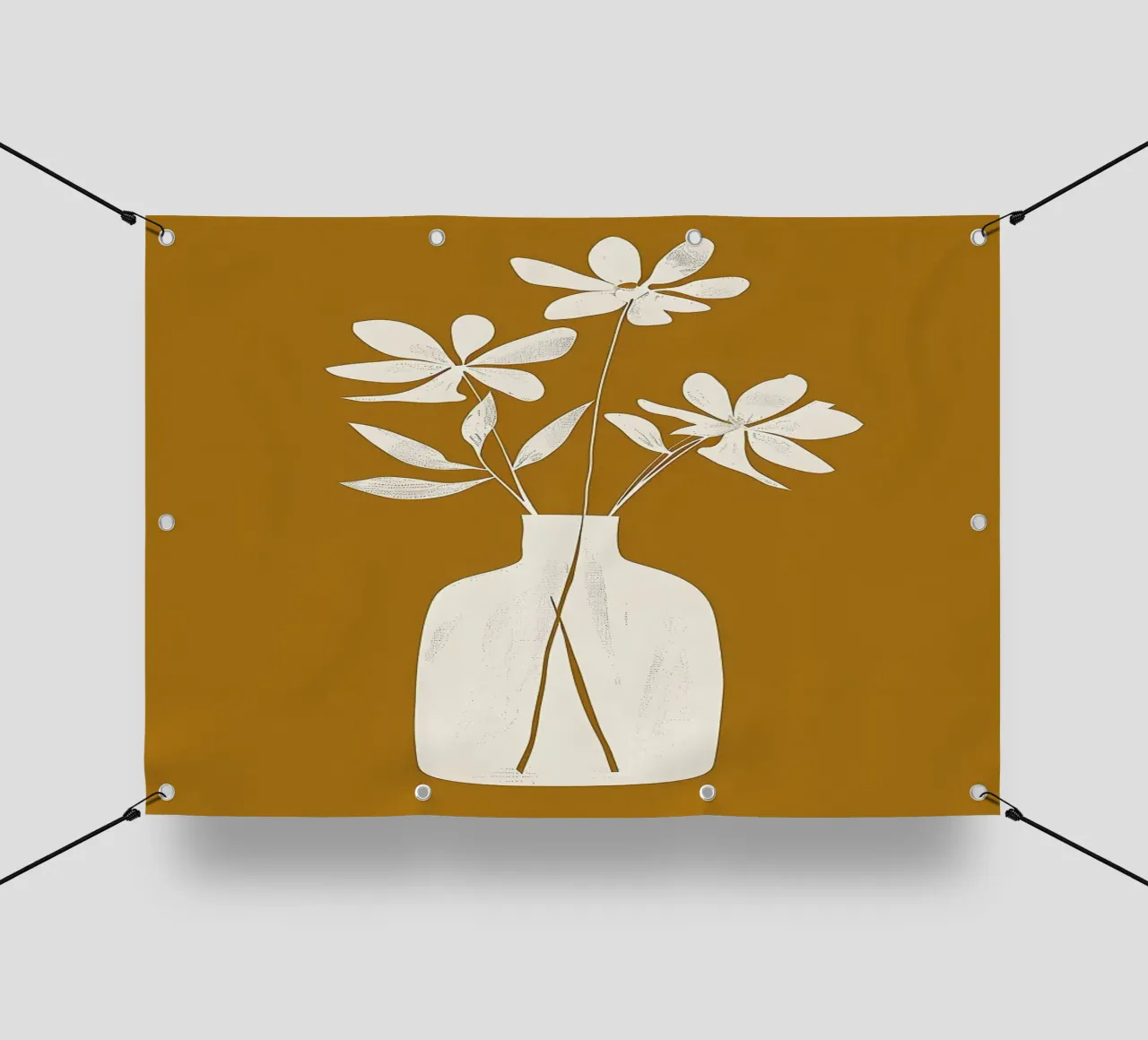 vase pvc cover by Abstract Botanical Art