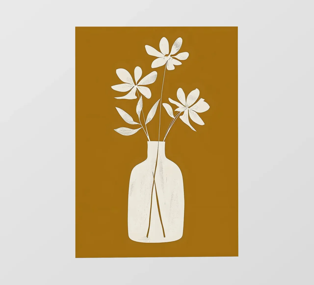 vase pvc cover by Abstract Botanical Art