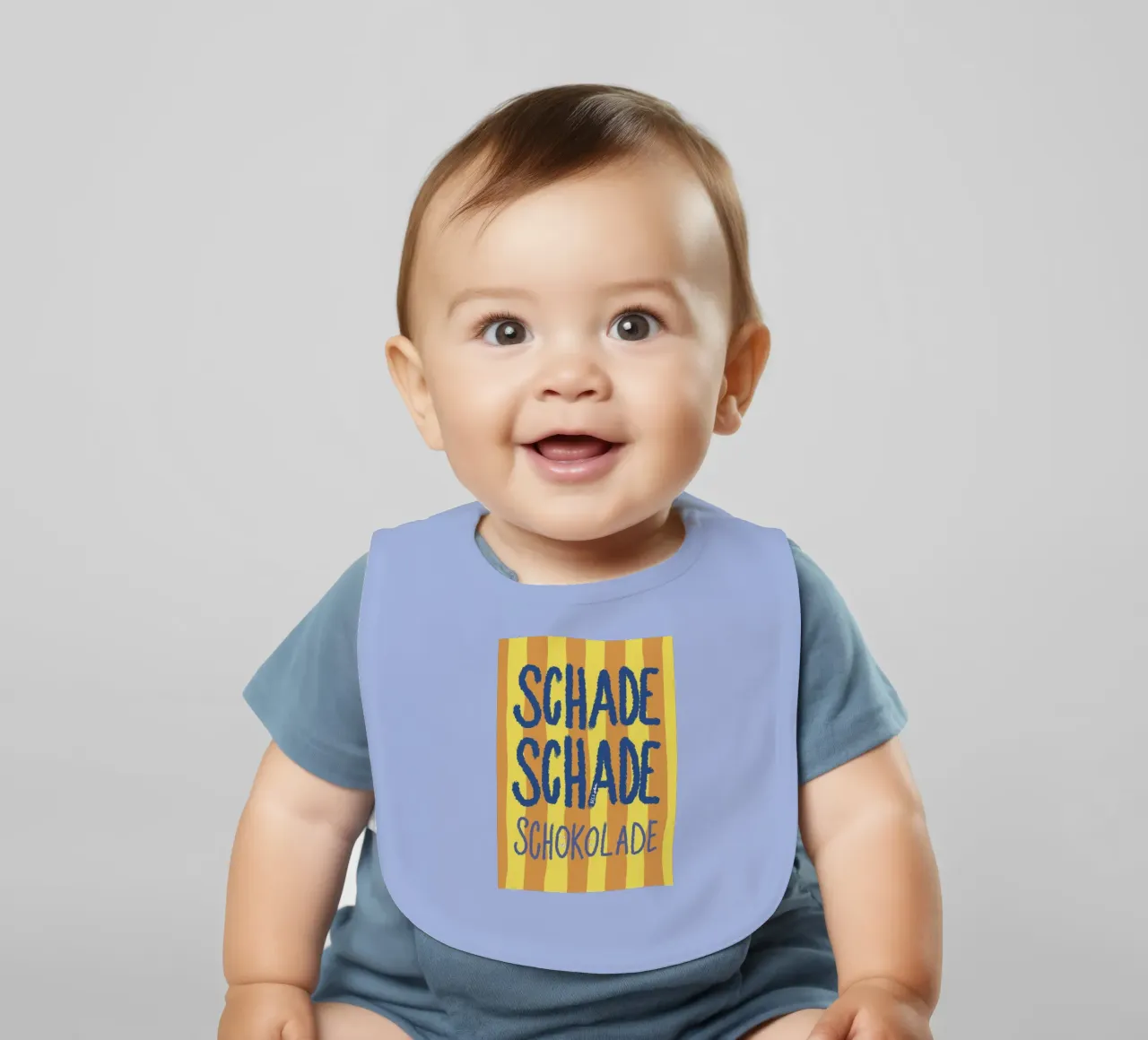 Schoki baby bib by Beeeplan