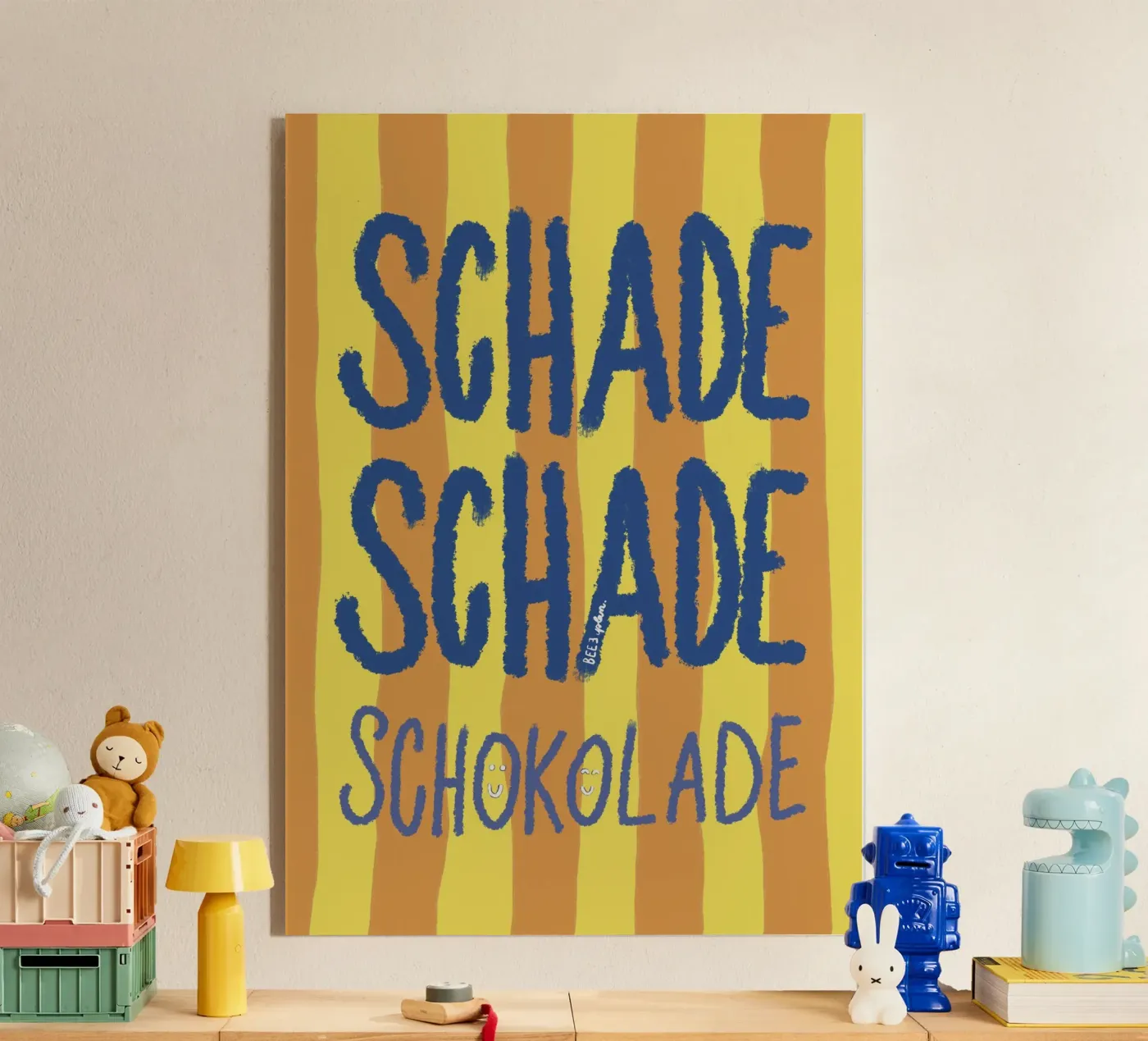 Schoki acryl van Beeeplan