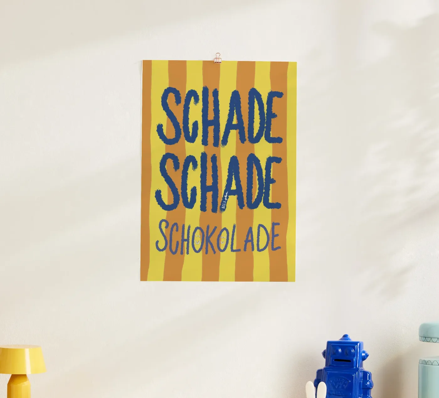 Schoki poster by Beeeplan
