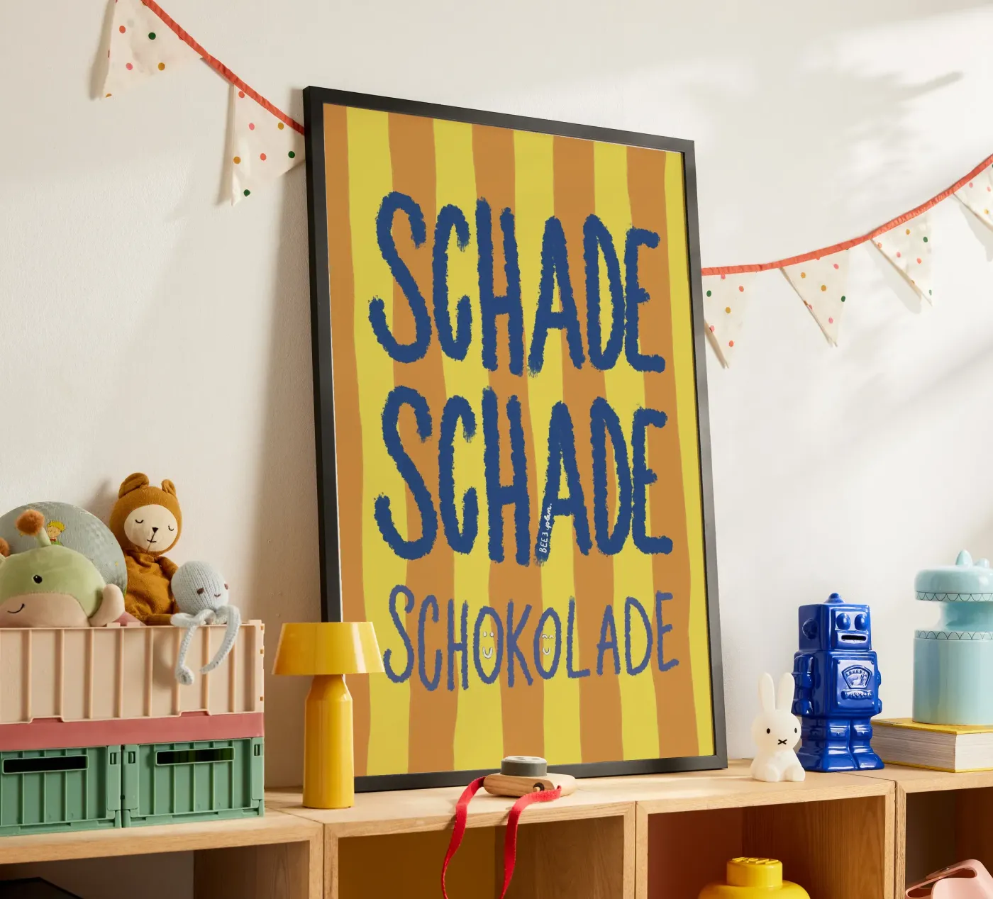 Schoki poster by Beeeplan