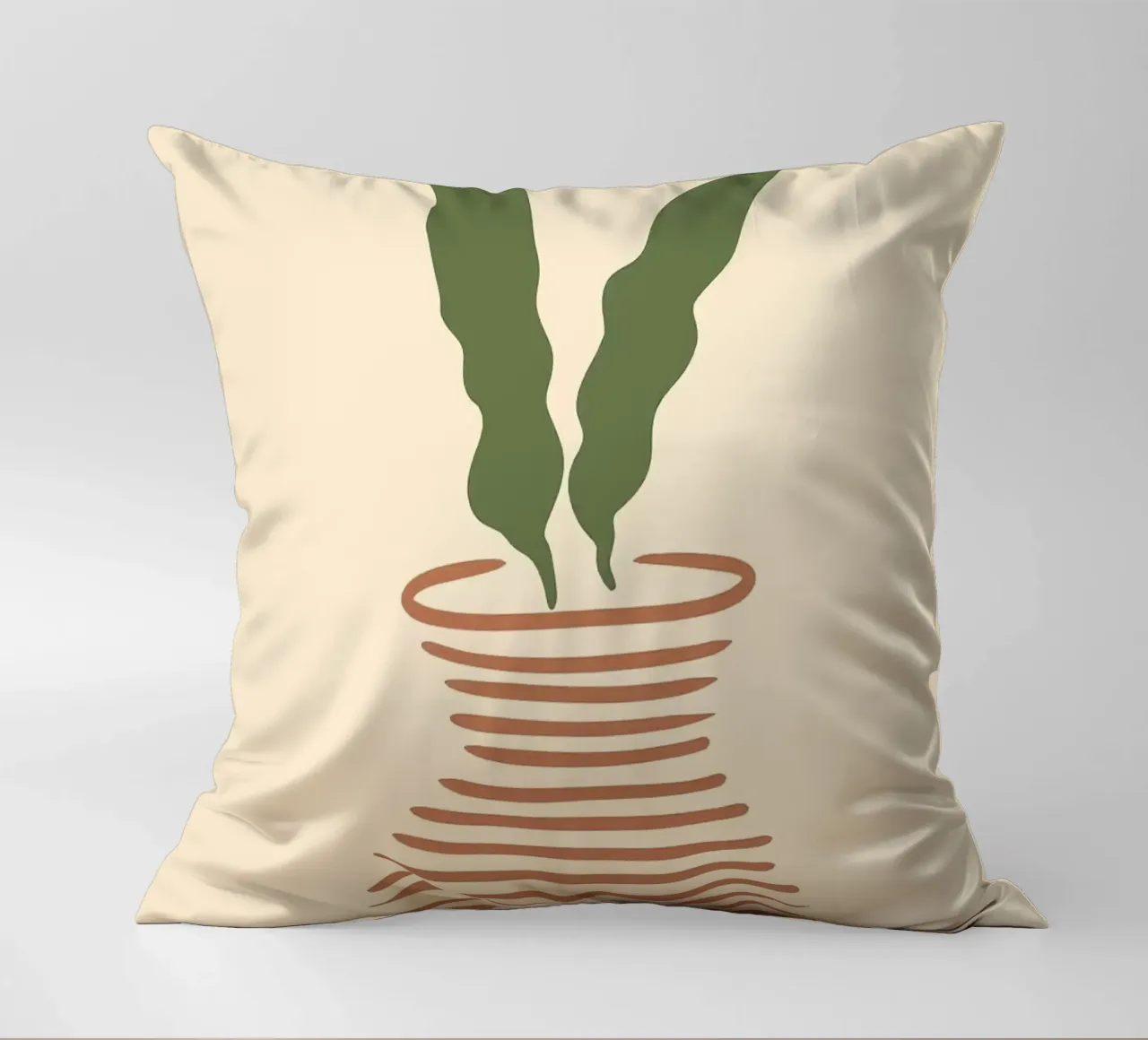 vaso cuscino da Abstract Botanical Art