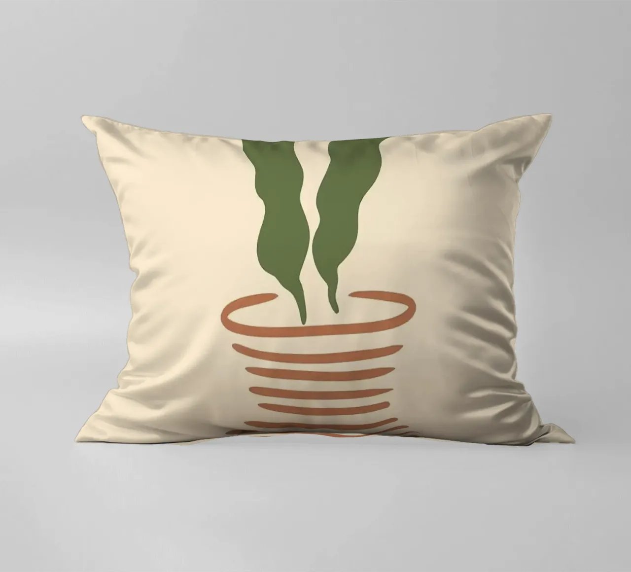 vaso cuscino da Abstract Botanical Art