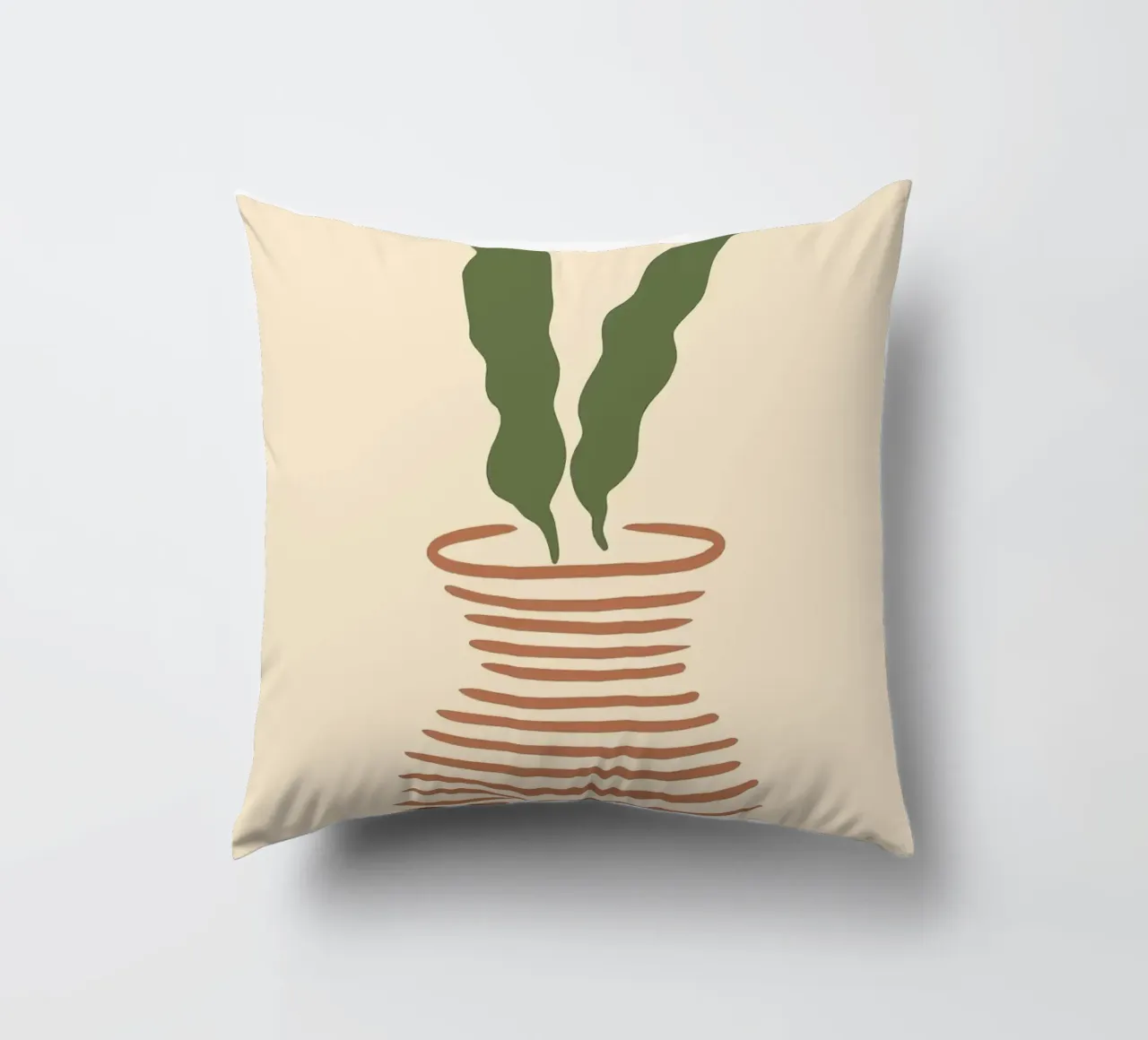 vaso cuscino da Abstract Botanical Art