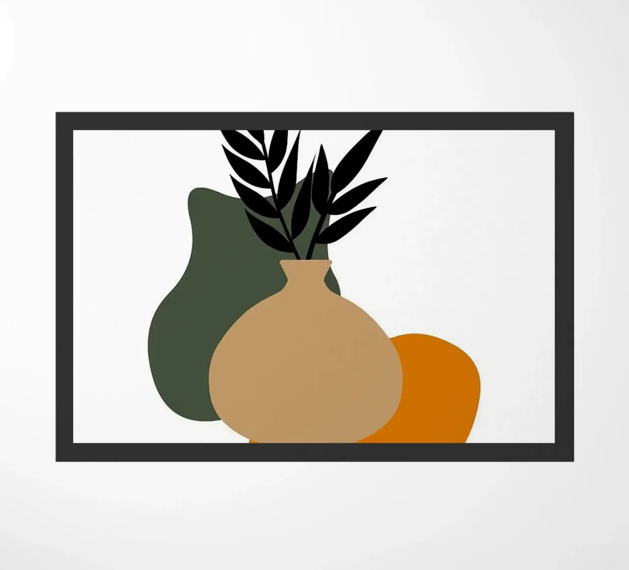 vaso zerbino da Abstract Botanical Art