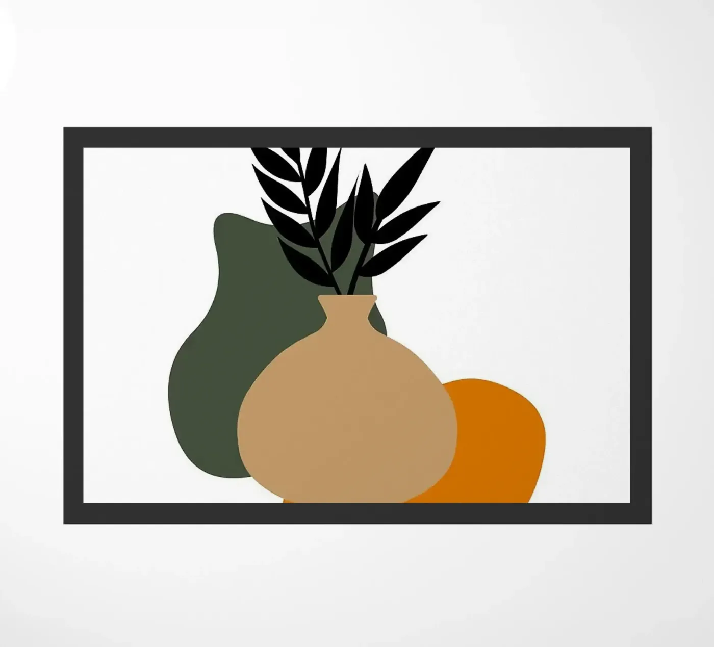 vase zerbino da Abstract Botanical Art