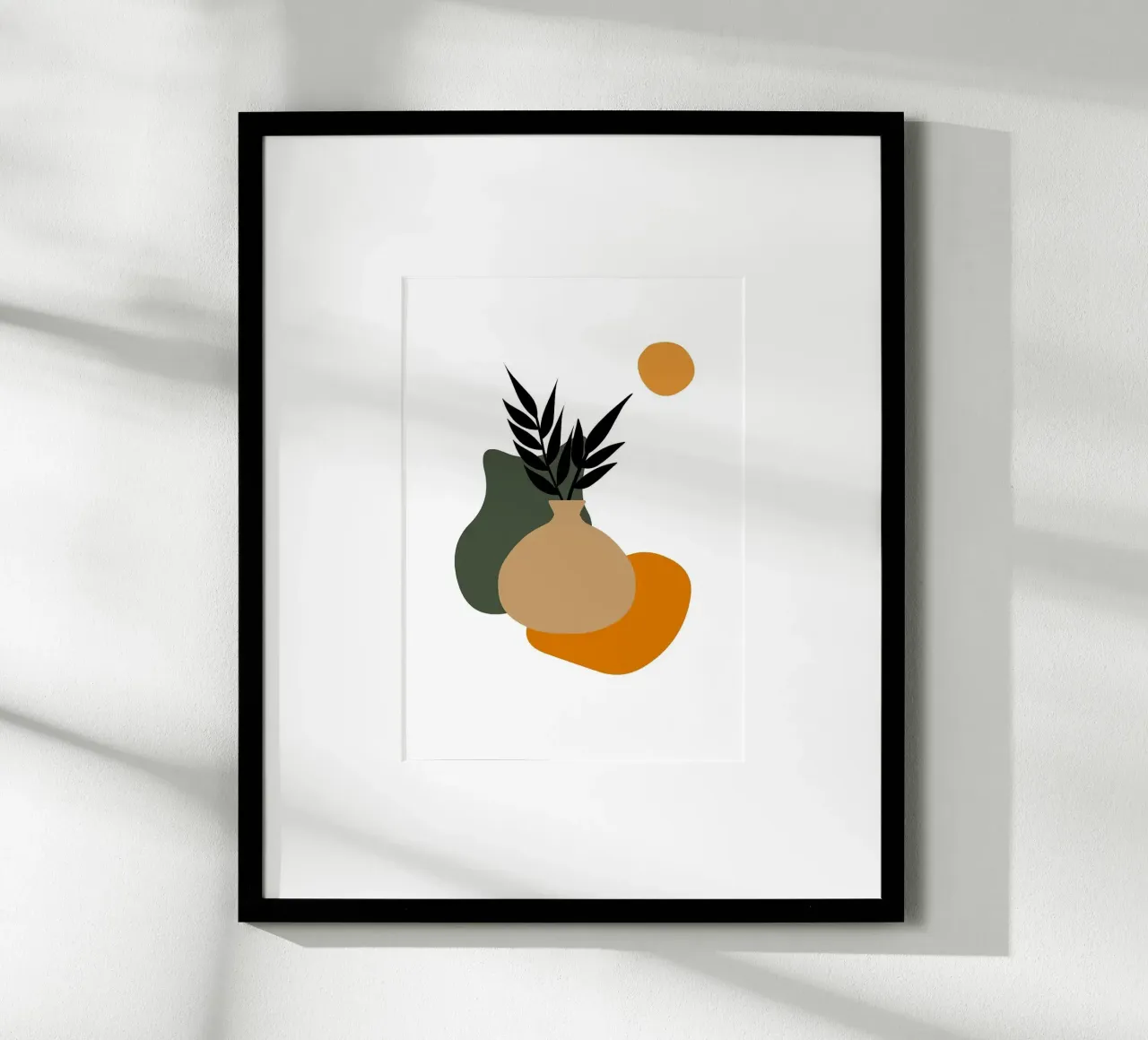 vaso poster da Abstract Botanical Art