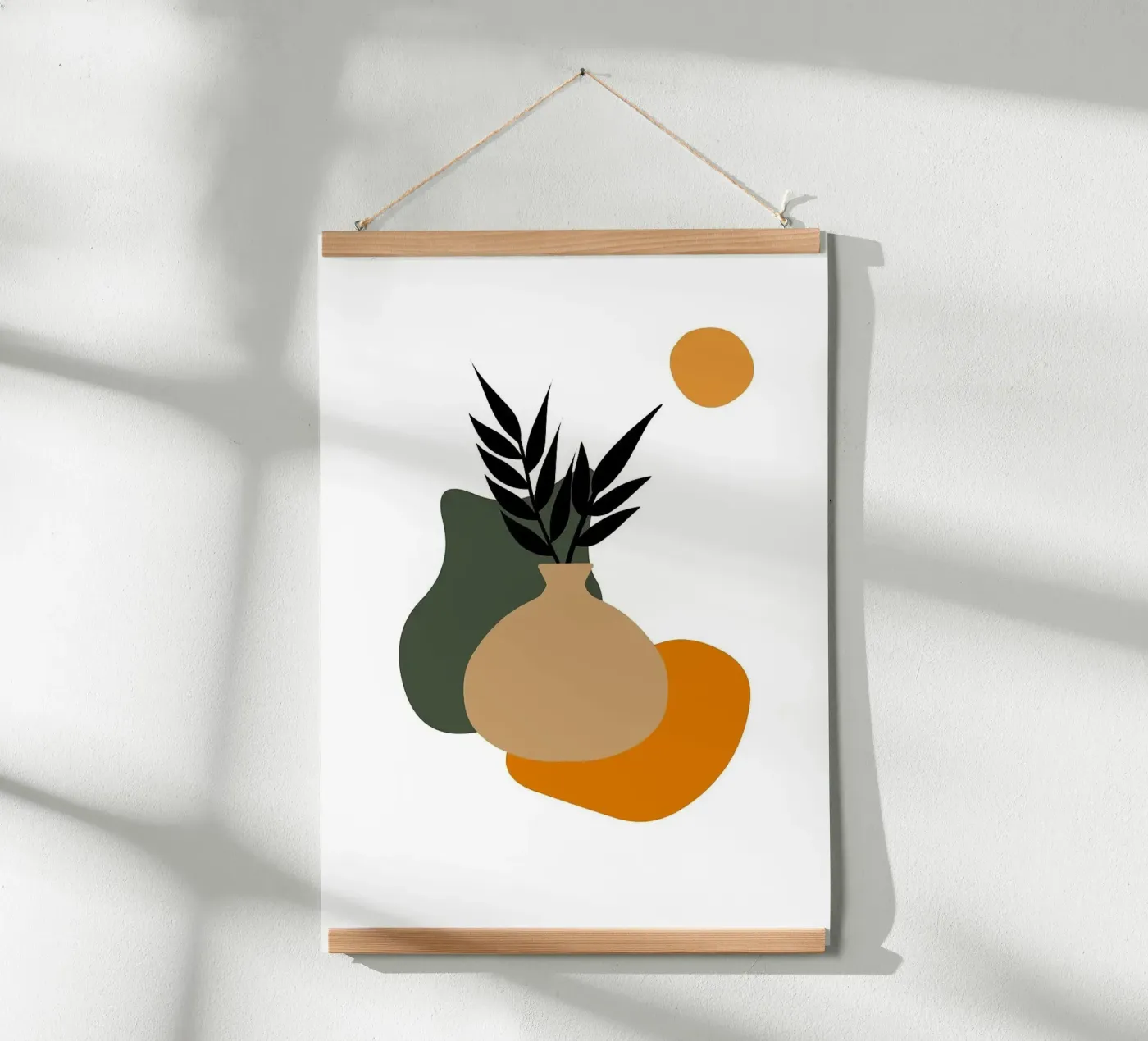 vase poster da Abstract Botanical Art