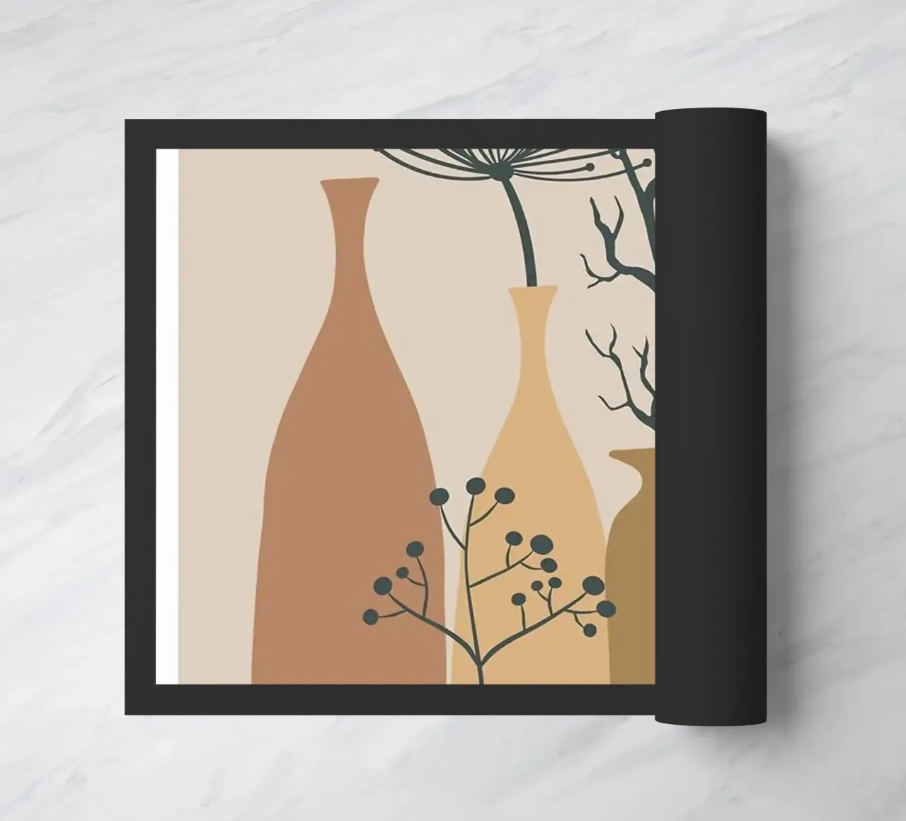 vasi zerbino da Abstract Botanical Art