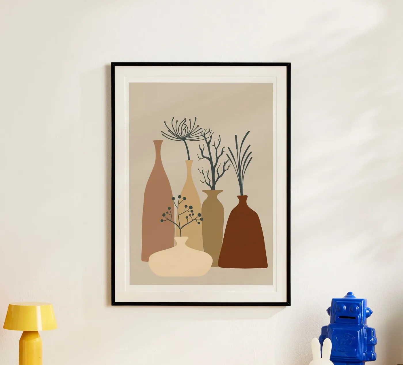 vases poster da Abstract Botanical Art