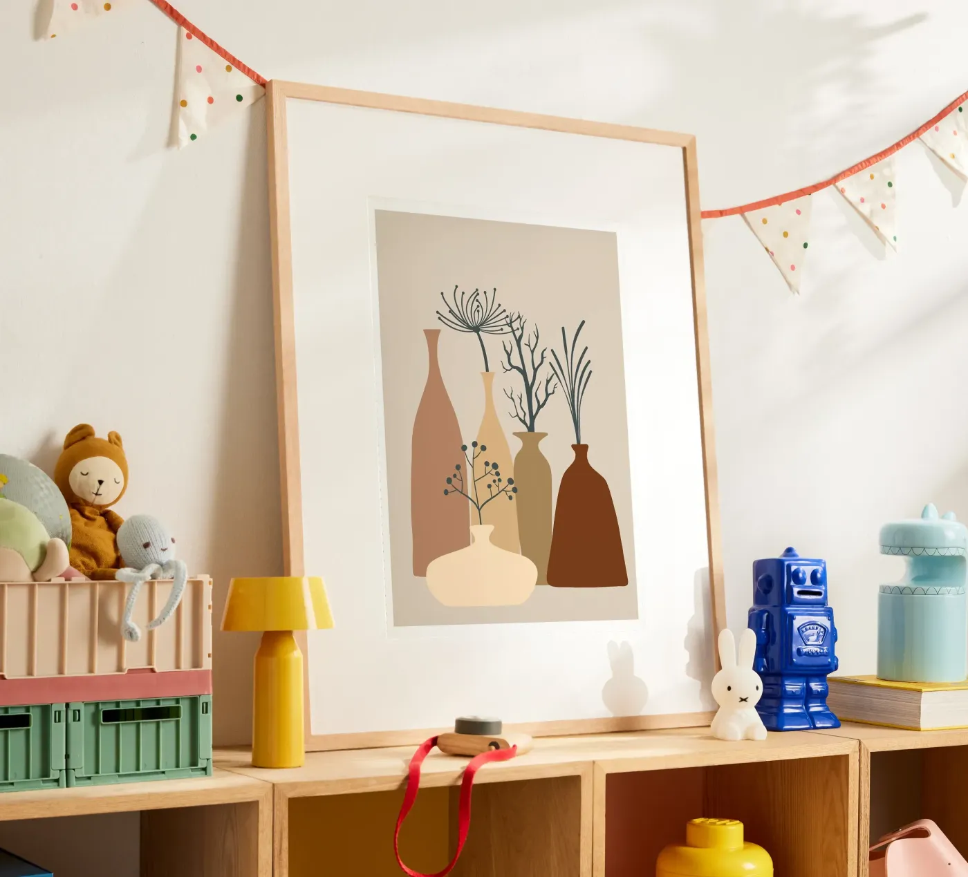 vases poster da Abstract Botanical Art