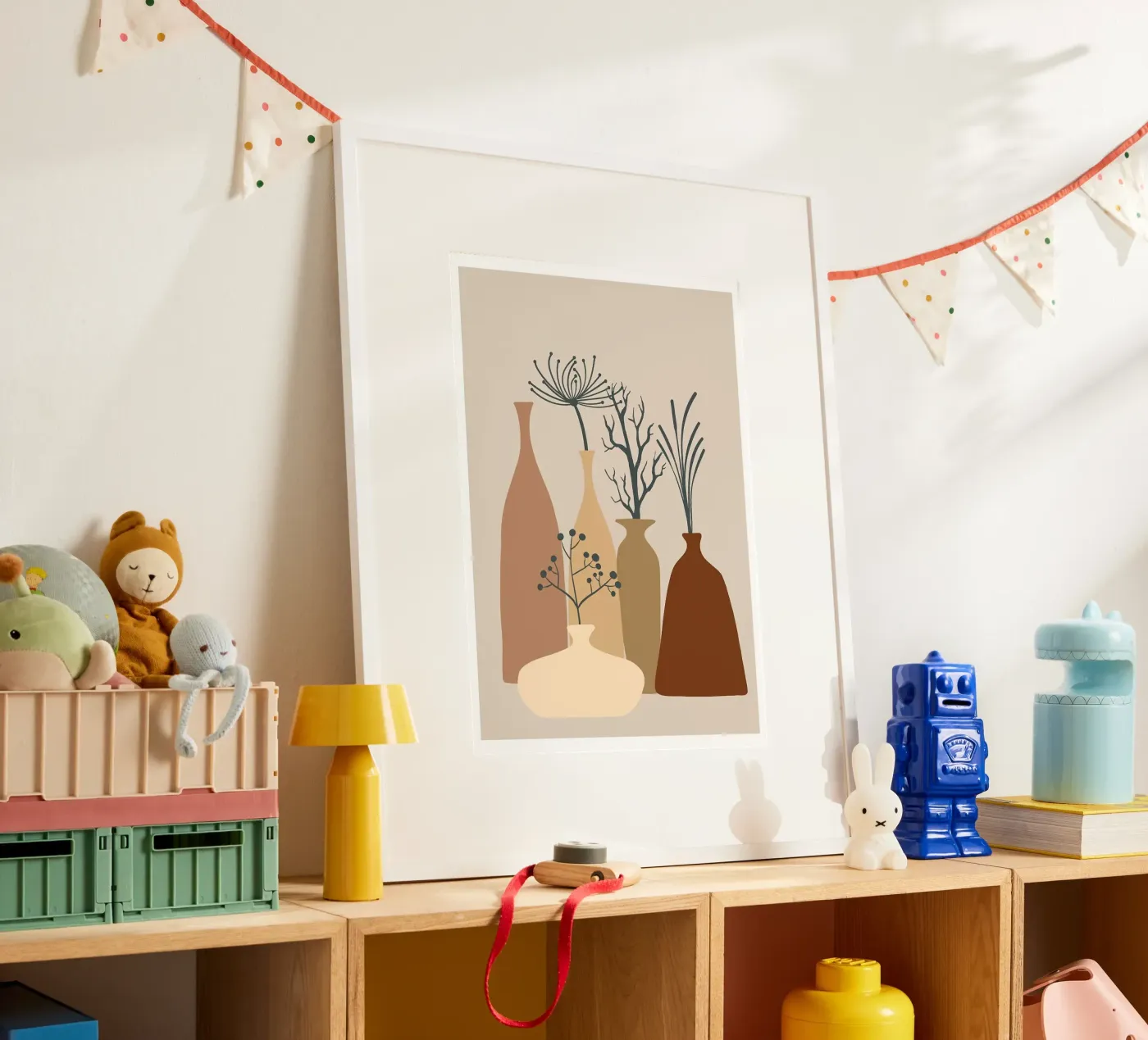 vases poster da Abstract Botanical Art