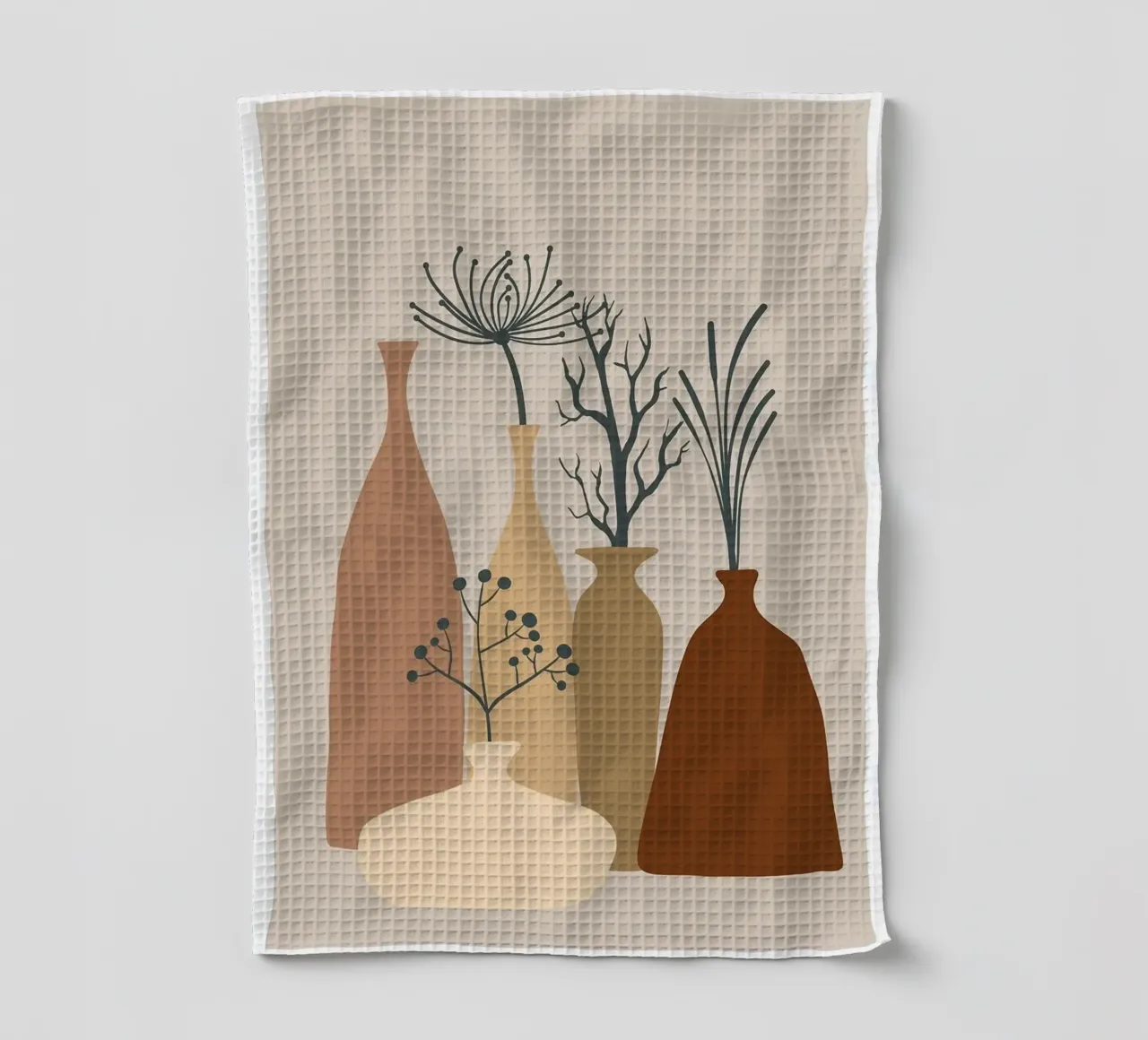 vasi canovaccio da cucina da Abstract Botanical Art