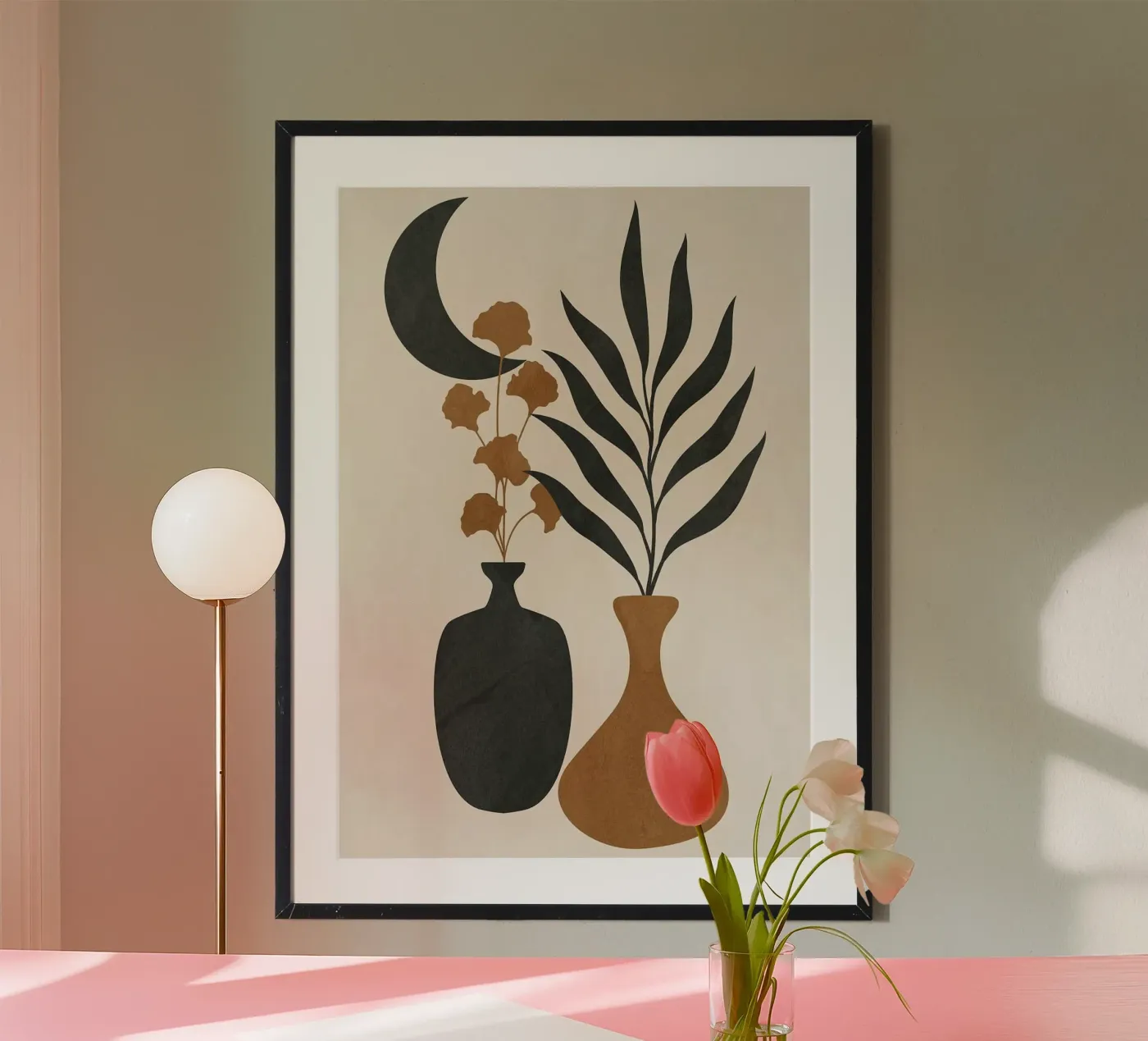 vases Poster von Abstract Botanical Art