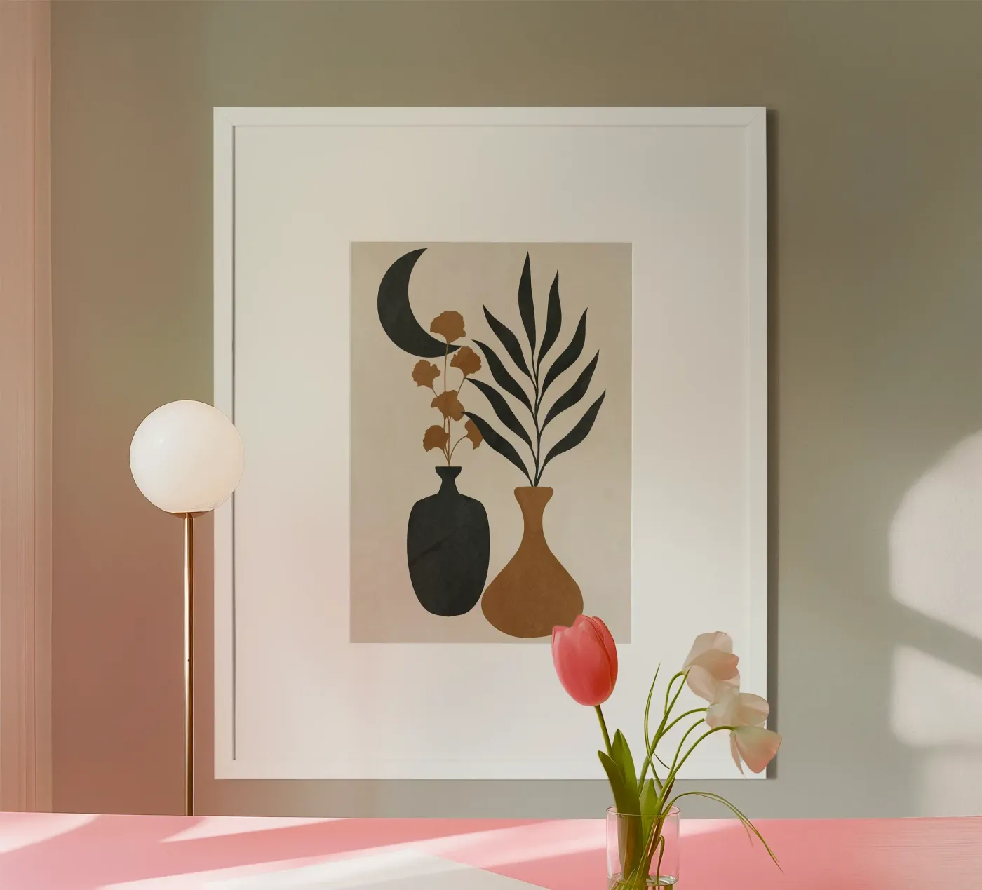 vases Poster von Abstract Botanical Art