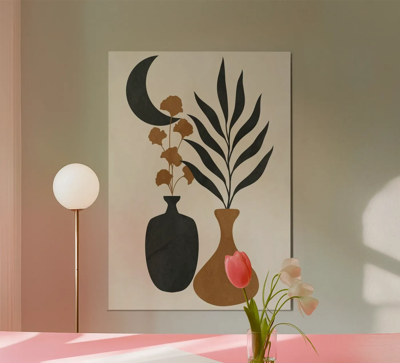 vases Poster von Abstract Botanical Art