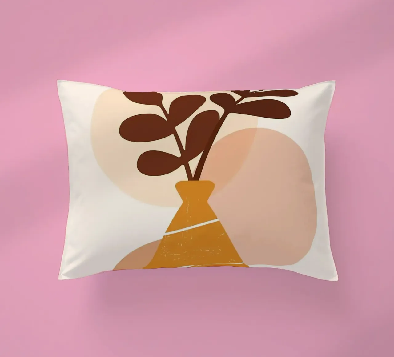 vaso cuscino da Abstract Botanical Art